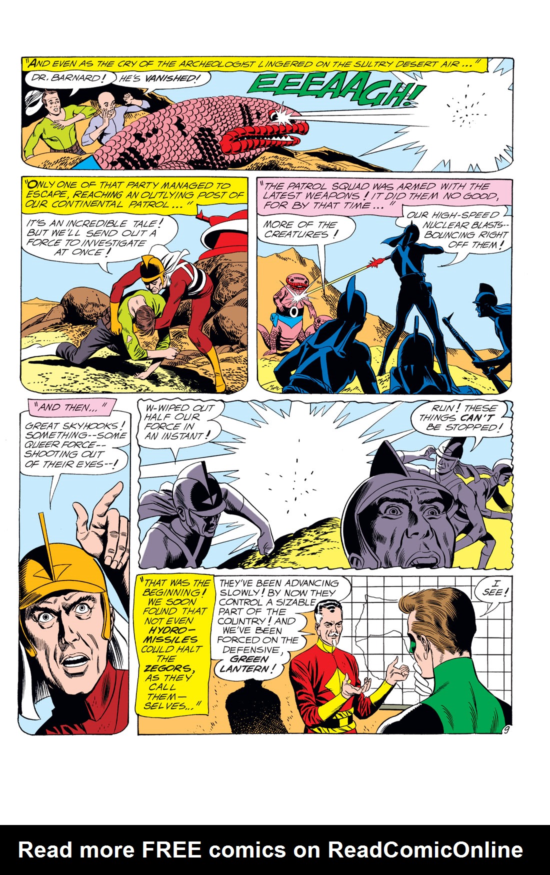 Read online Green Lantern (1960) comic -  Issue #8 - 10