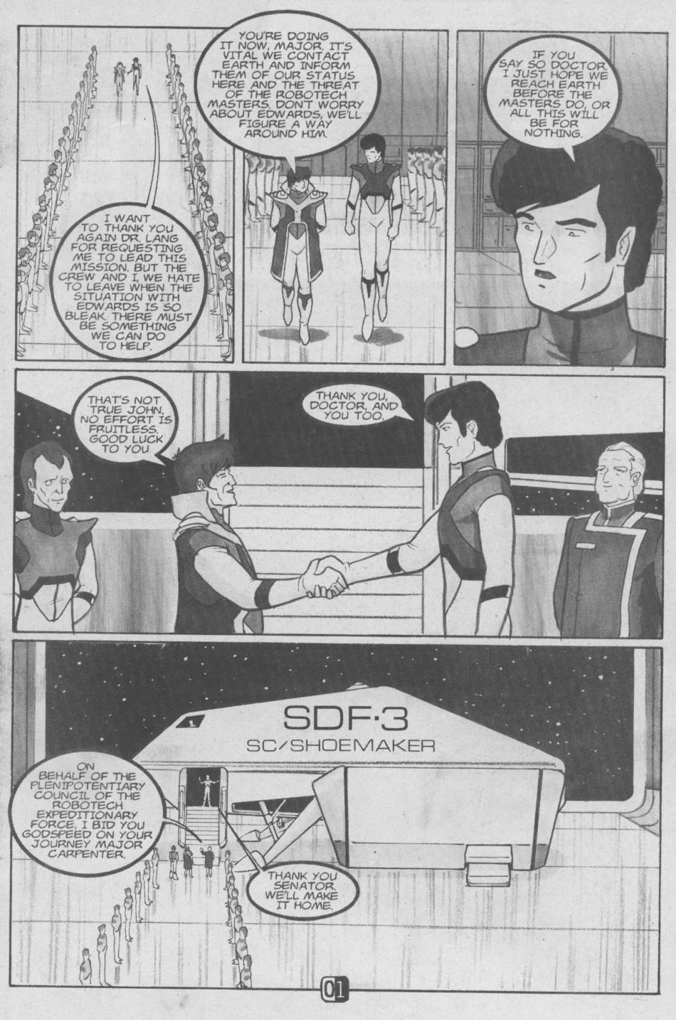 <{ $series->title }} issue Robotech II: The Sentinels Book 4 Issue #9 - Page 3