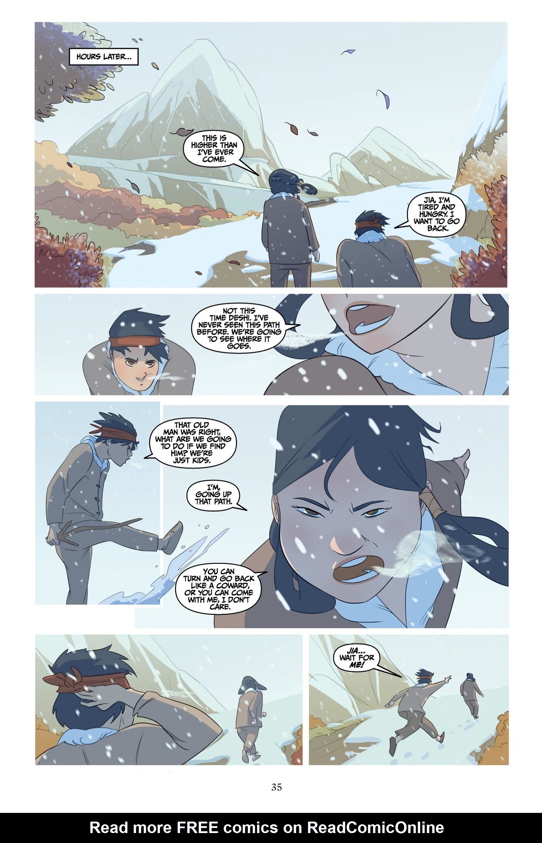 Read online Jia and the Nian Monster comic -  Issue # TPB - 36