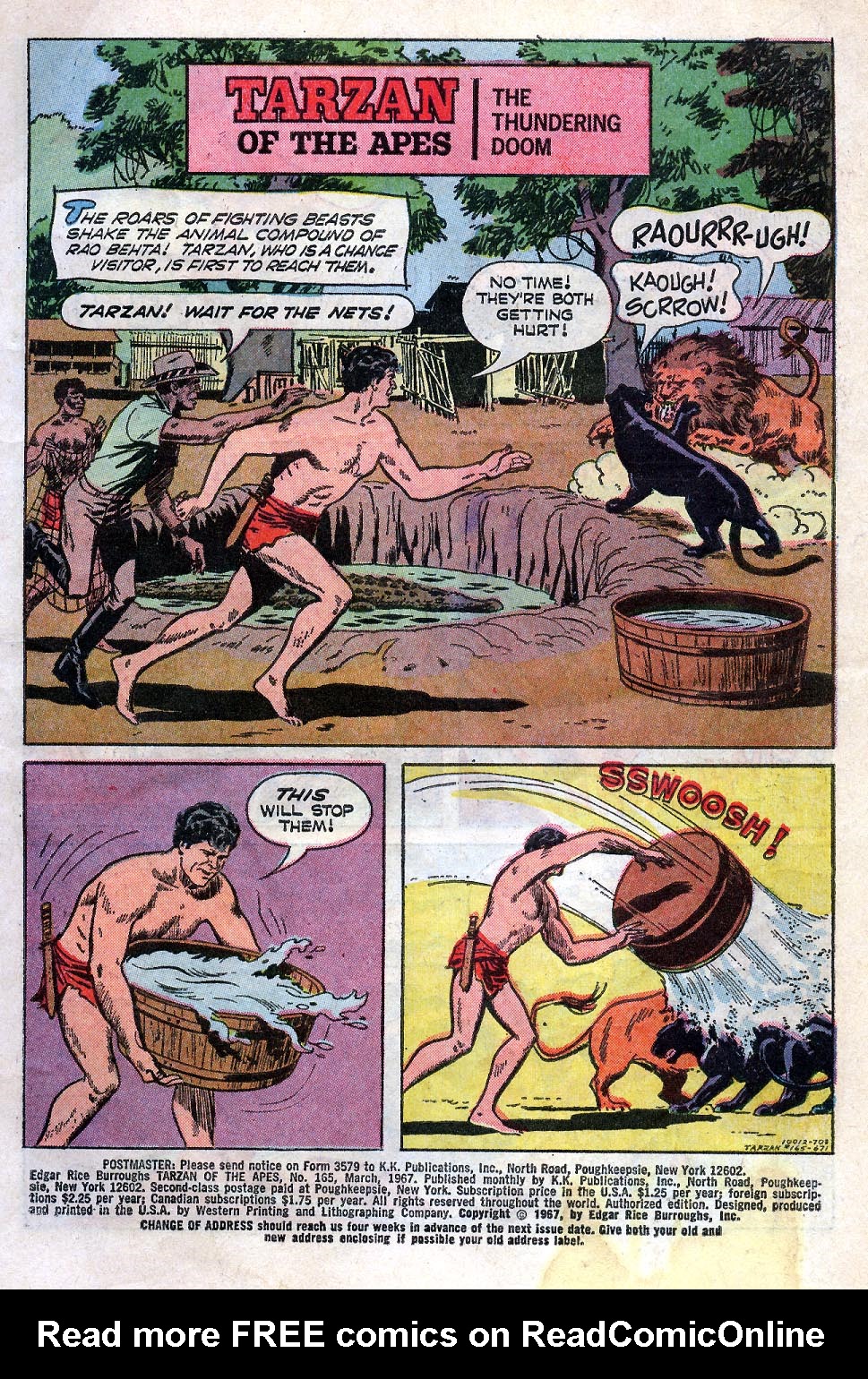 Read online Tarzan (1962) comic -  Issue #165 - 3