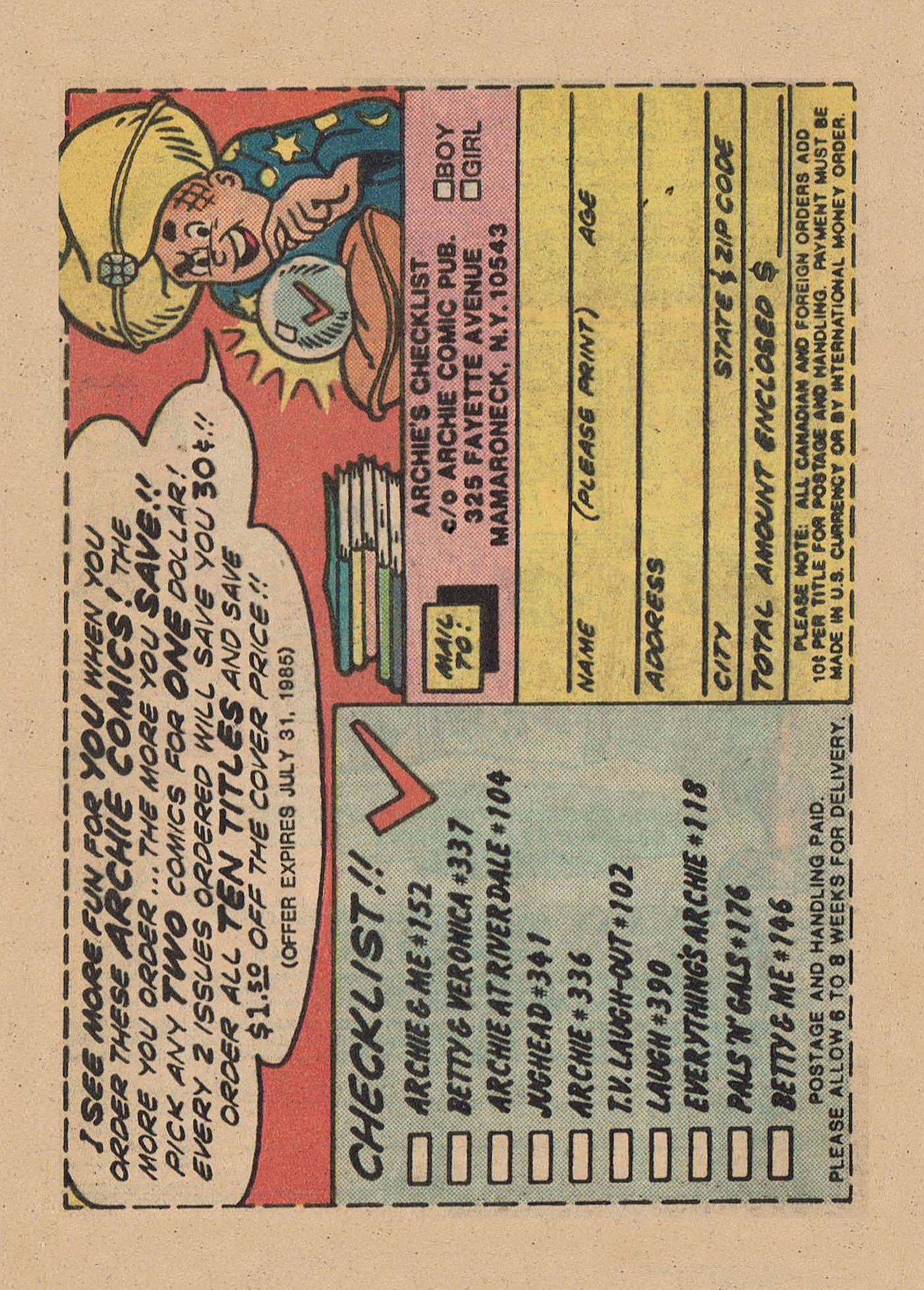 Read online Laugh Comics Digest comic -  Issue #59 - 129