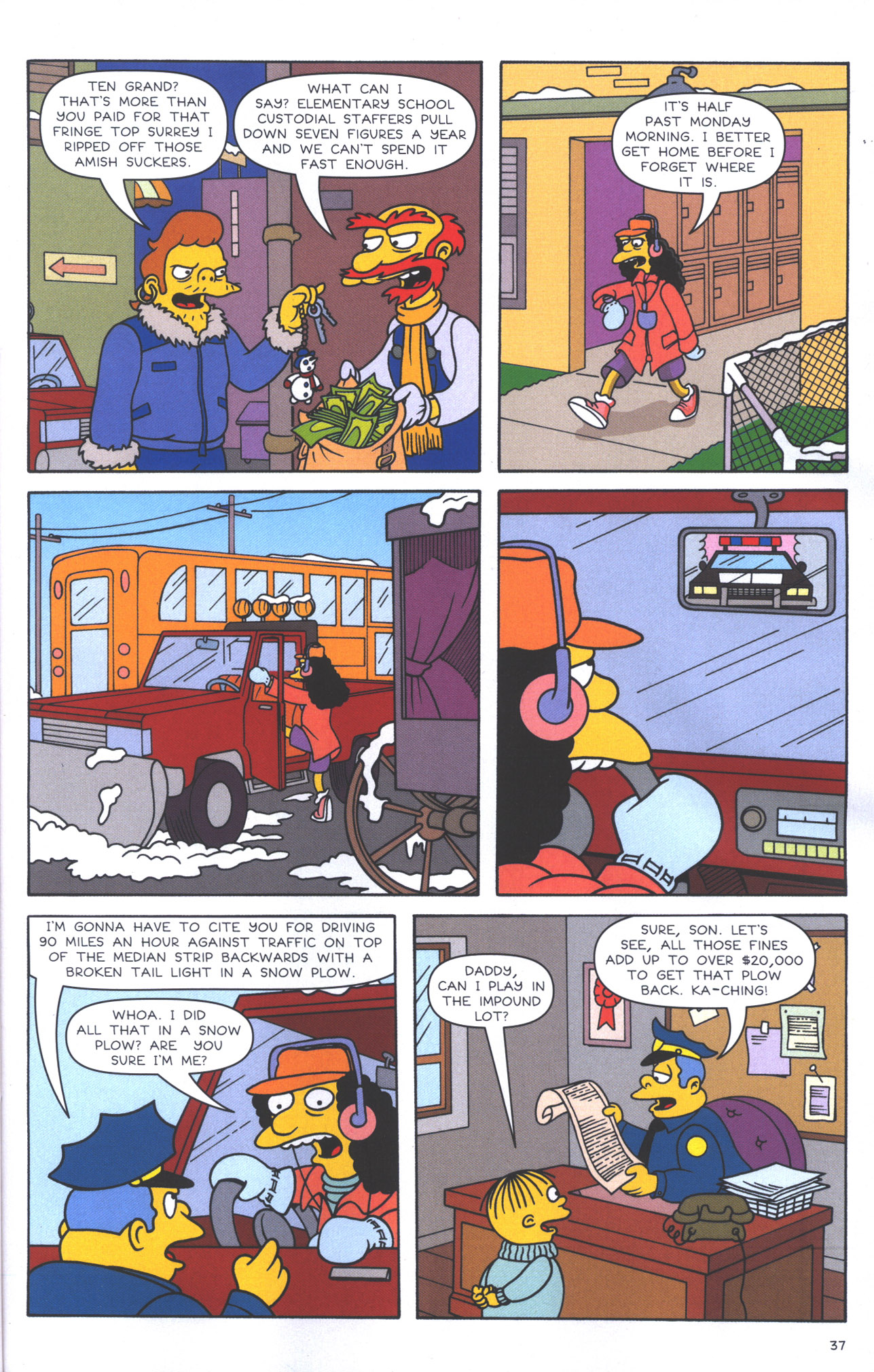 Read online The Simpsons Winter Wingding comic -  Issue #4 - 39