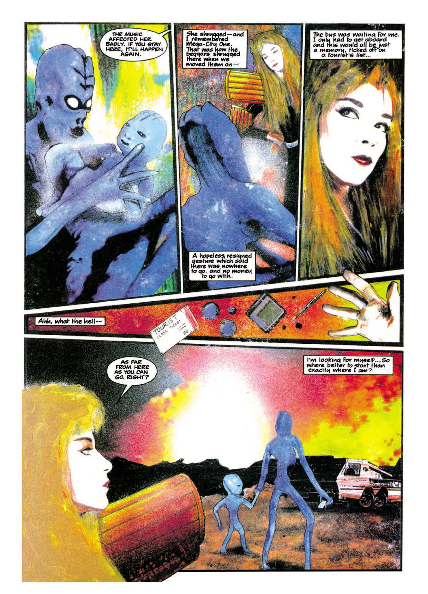 Read online Judge Anderson: The Psi Files comic -  Issue # TPB 2 - 242