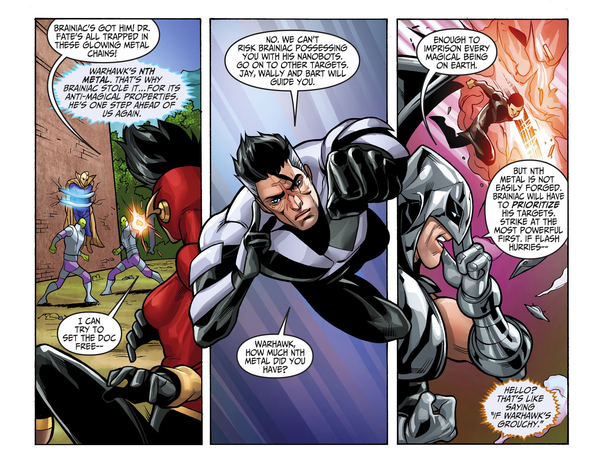 Read online Justice League Beyond 2.0 comic -  Issue #11 - 19
