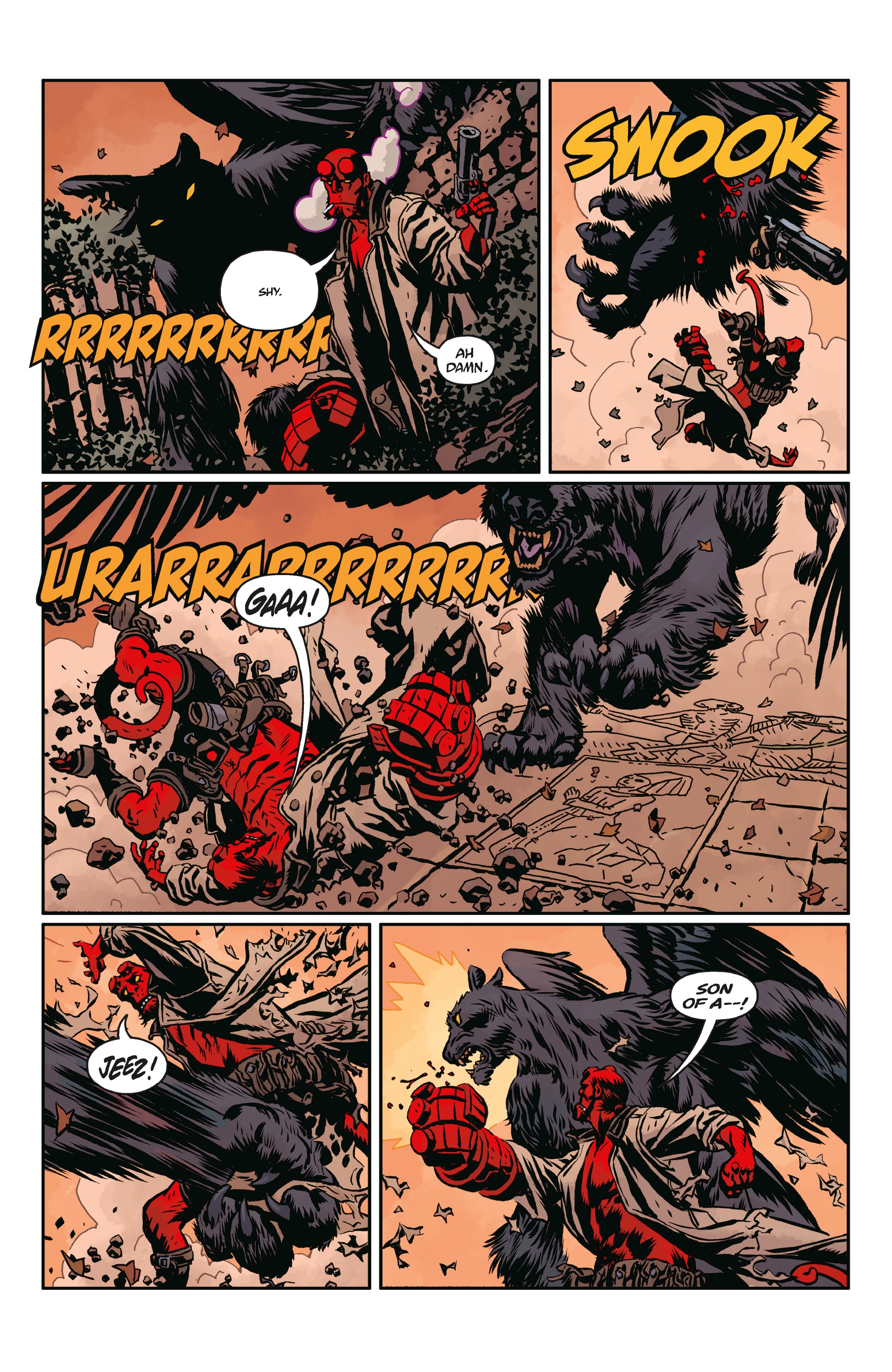 Read online Hellboy and the B.P.R.D.: The Beast of Vargu comic -  Issue # Full - 6