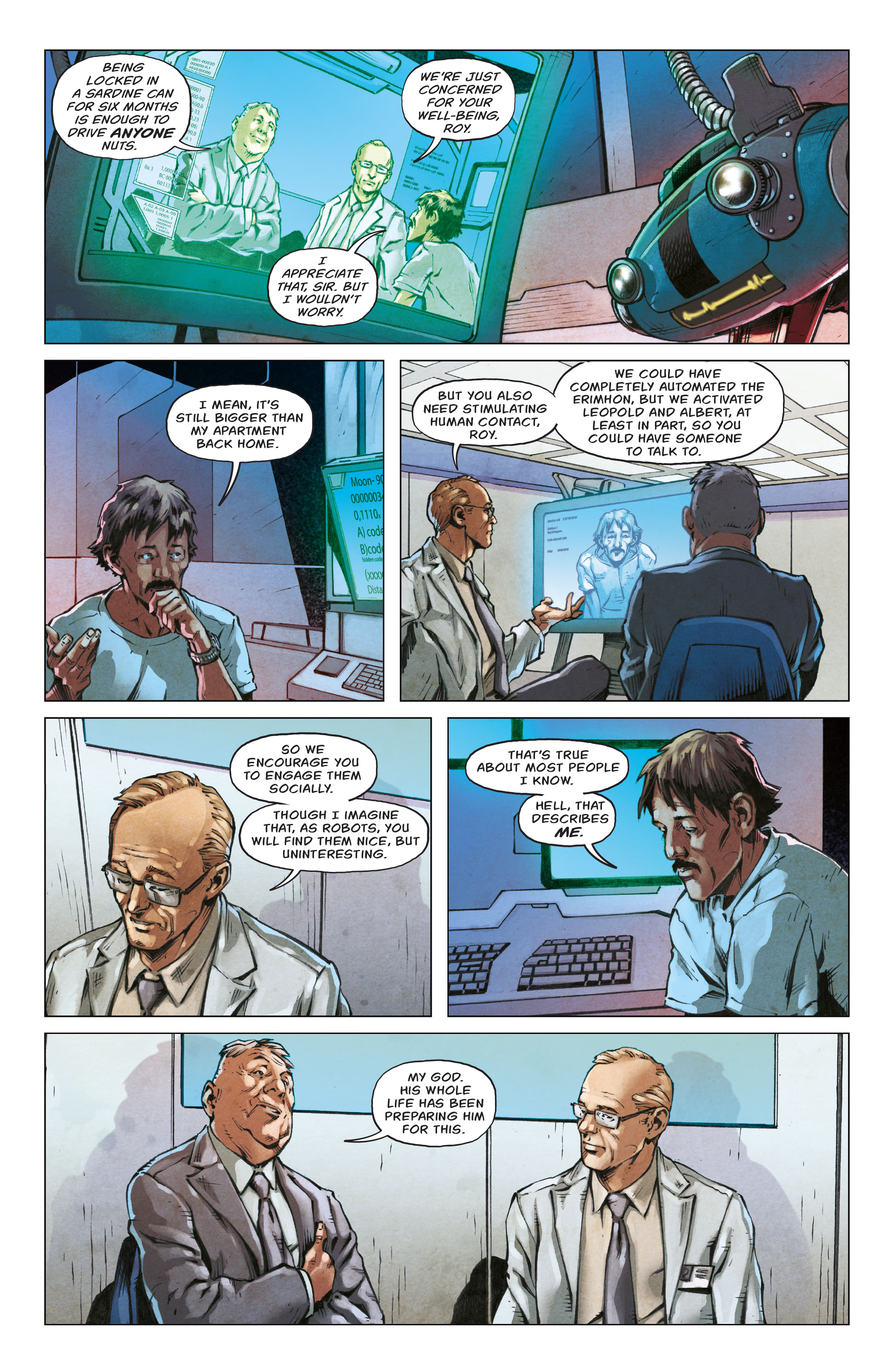Read online Traveling To Mars comic -  Issue #3 - 4
