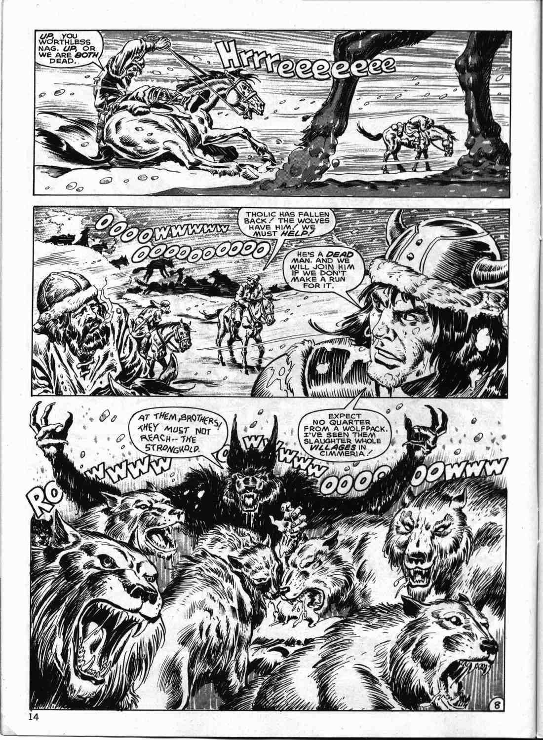 Read online The Savage Sword Of Conan comic -  Issue #133 - 13