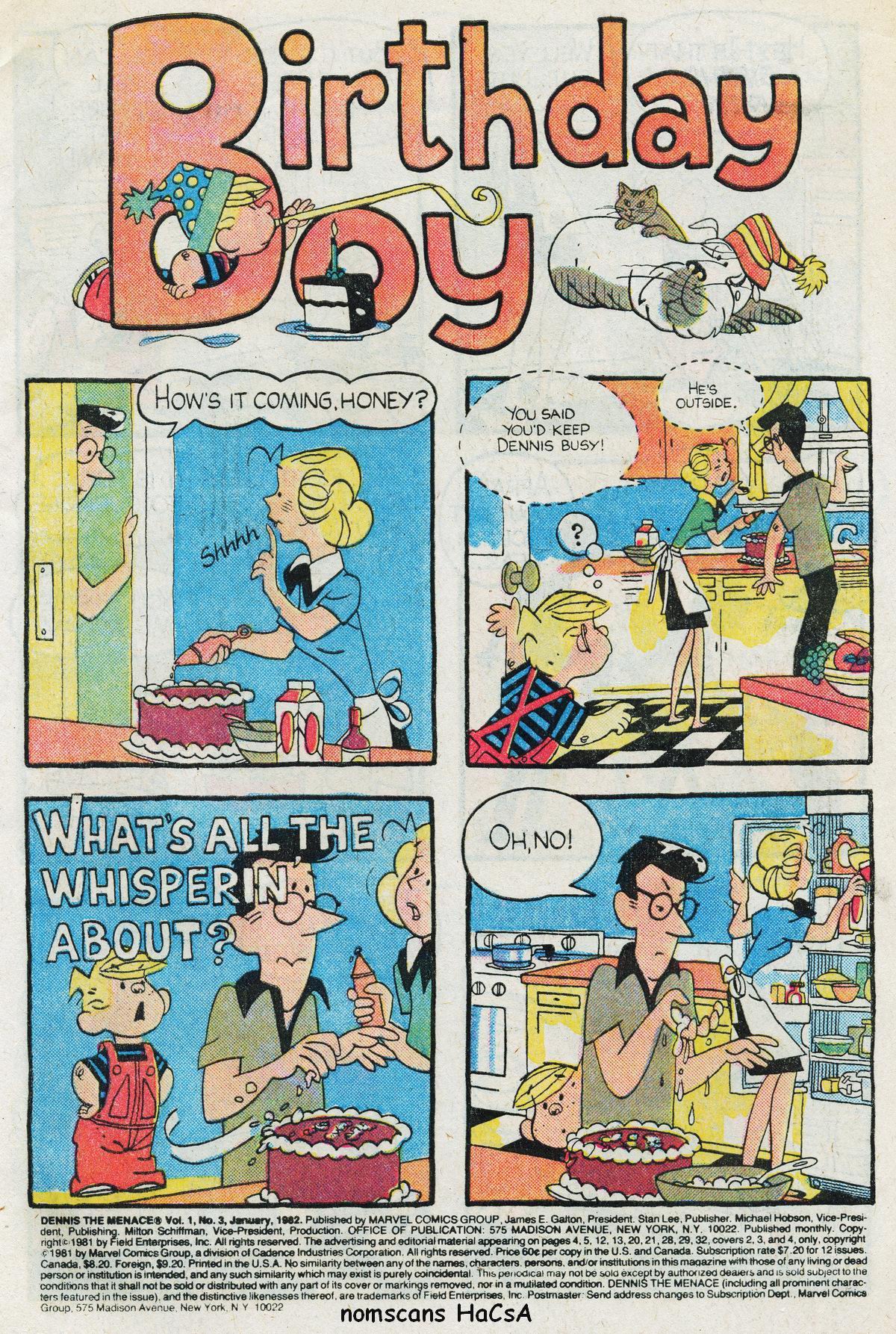 Read online Dennis the Menace comic -  Issue #3 - 3