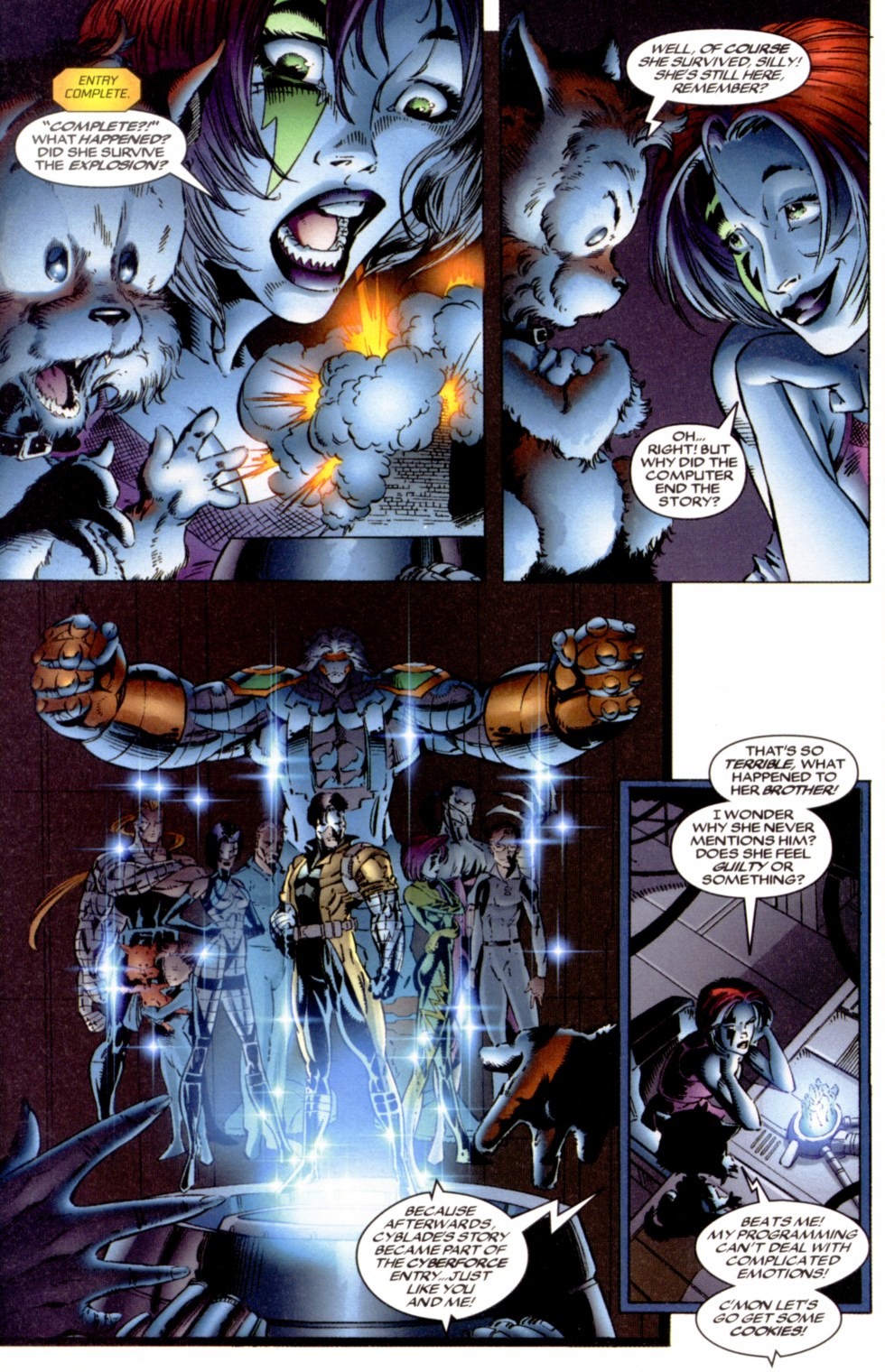 Read online Cyberforce Origins comic -  Issue #1 - 29