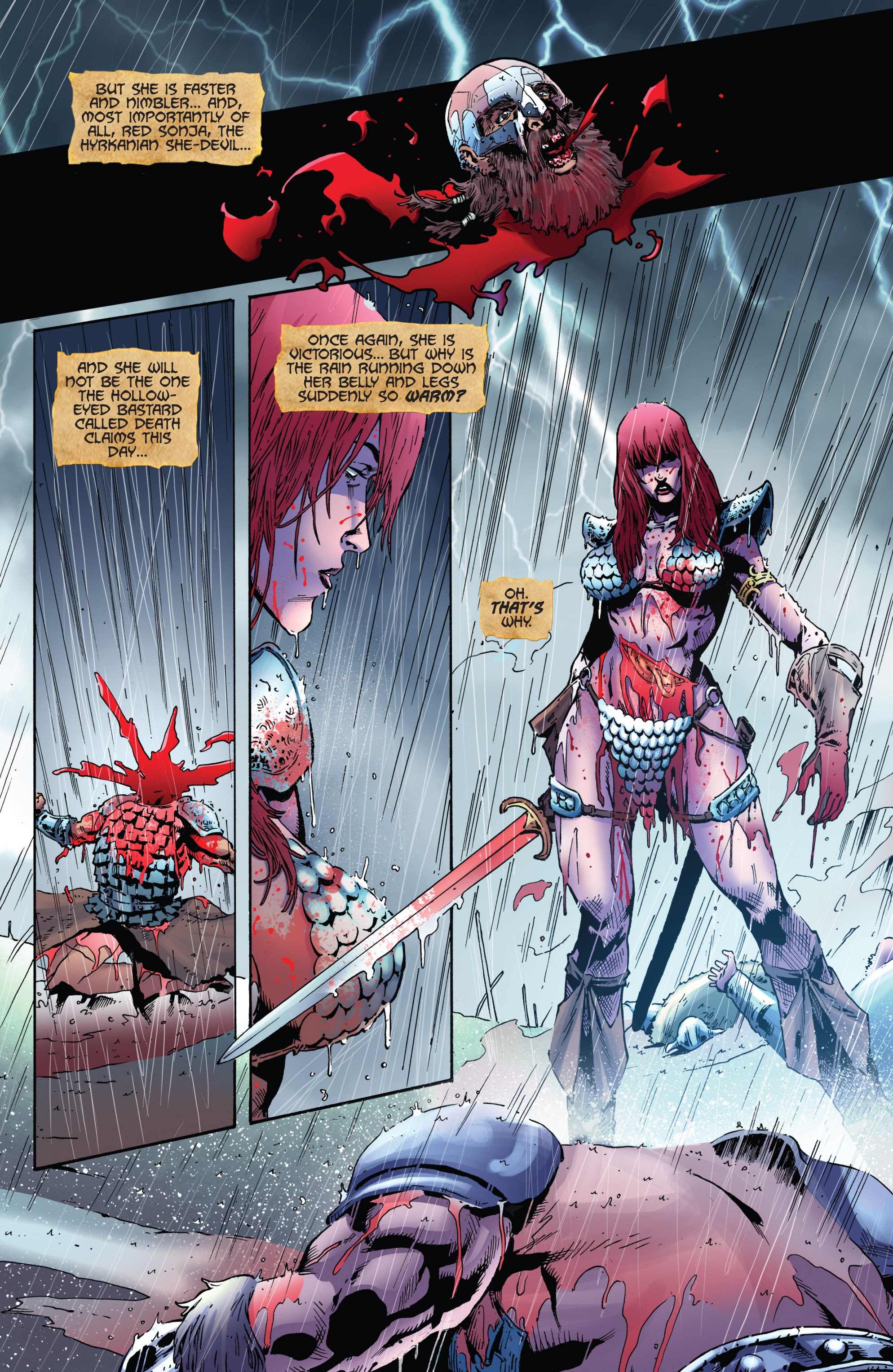 Read online Red Sonja: Vulture's Circle comic -  Issue #1 - 12