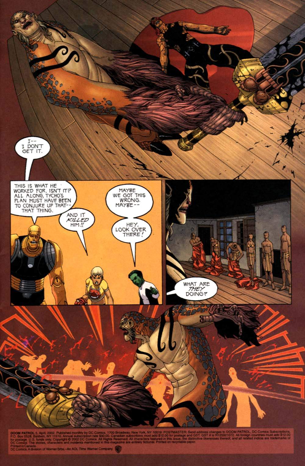 Read online Doom Patrol (2001) comic -  Issue #5 - 2