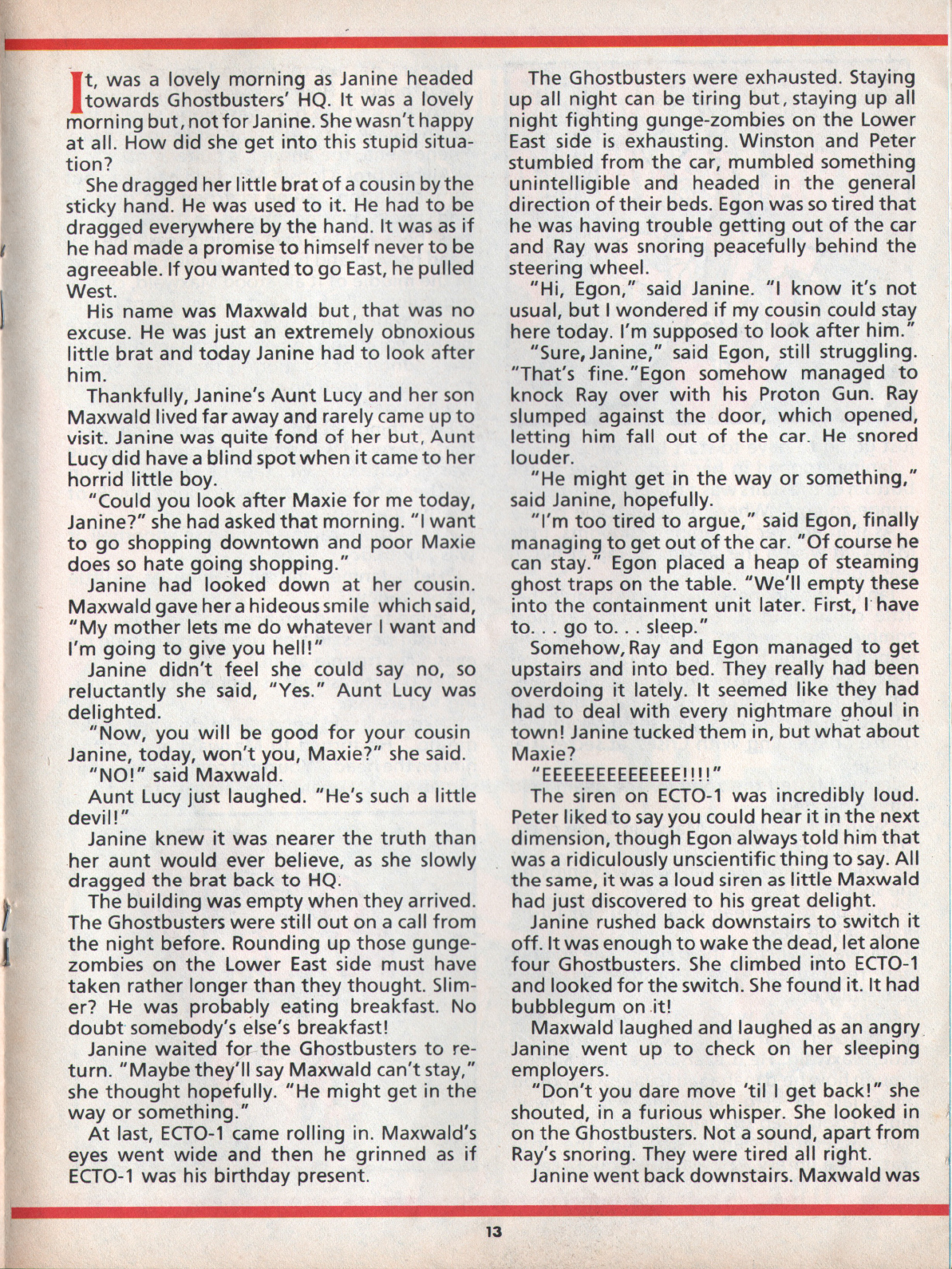 Read online The Real Ghostbusters comic -  Issue #22 - 13