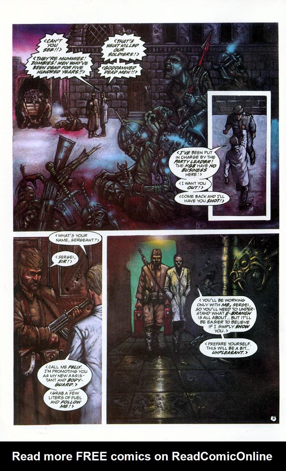 Read online Necroscope Book II: Wamphyri comic -  Issue #1 - 5