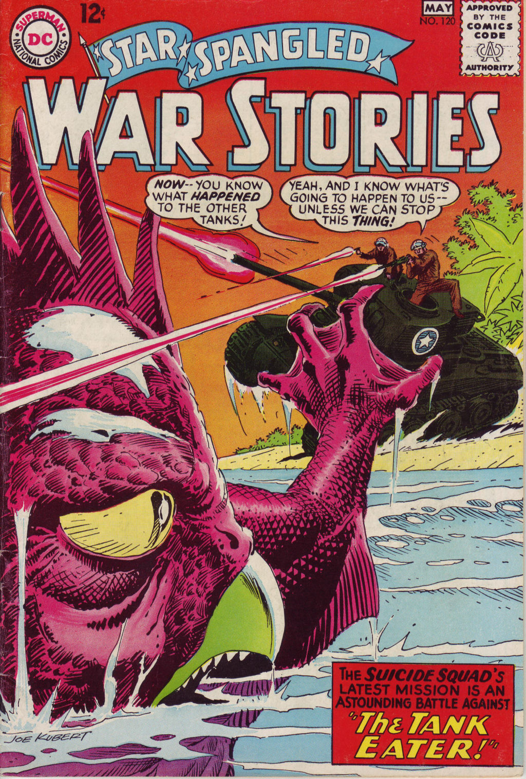 Read online Star Spangled War Stories (1952) comic -  Issue #120 - 1