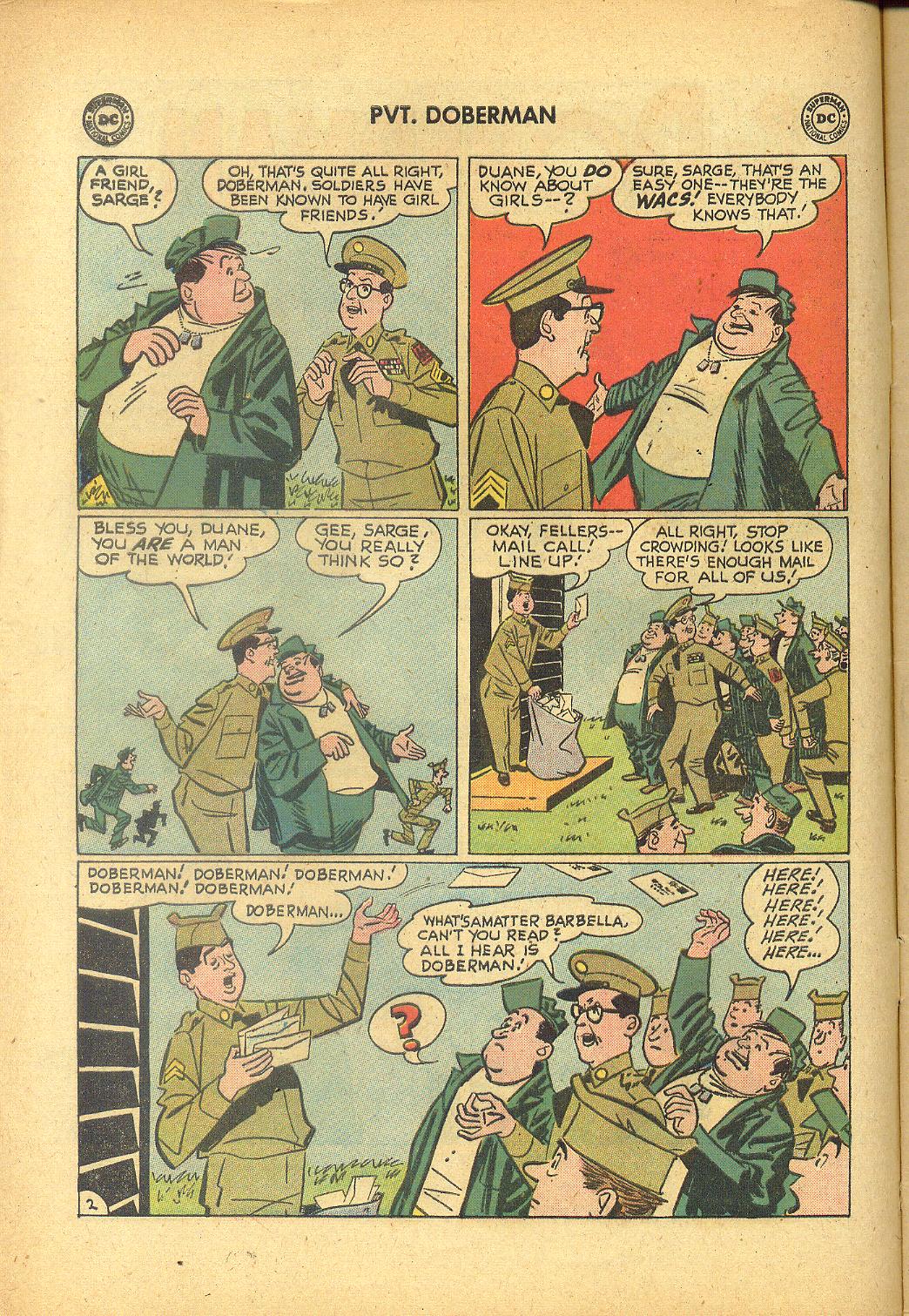 Read online Sgt. Bilko's Pvt. Doberman comic -  Issue #1 - 4