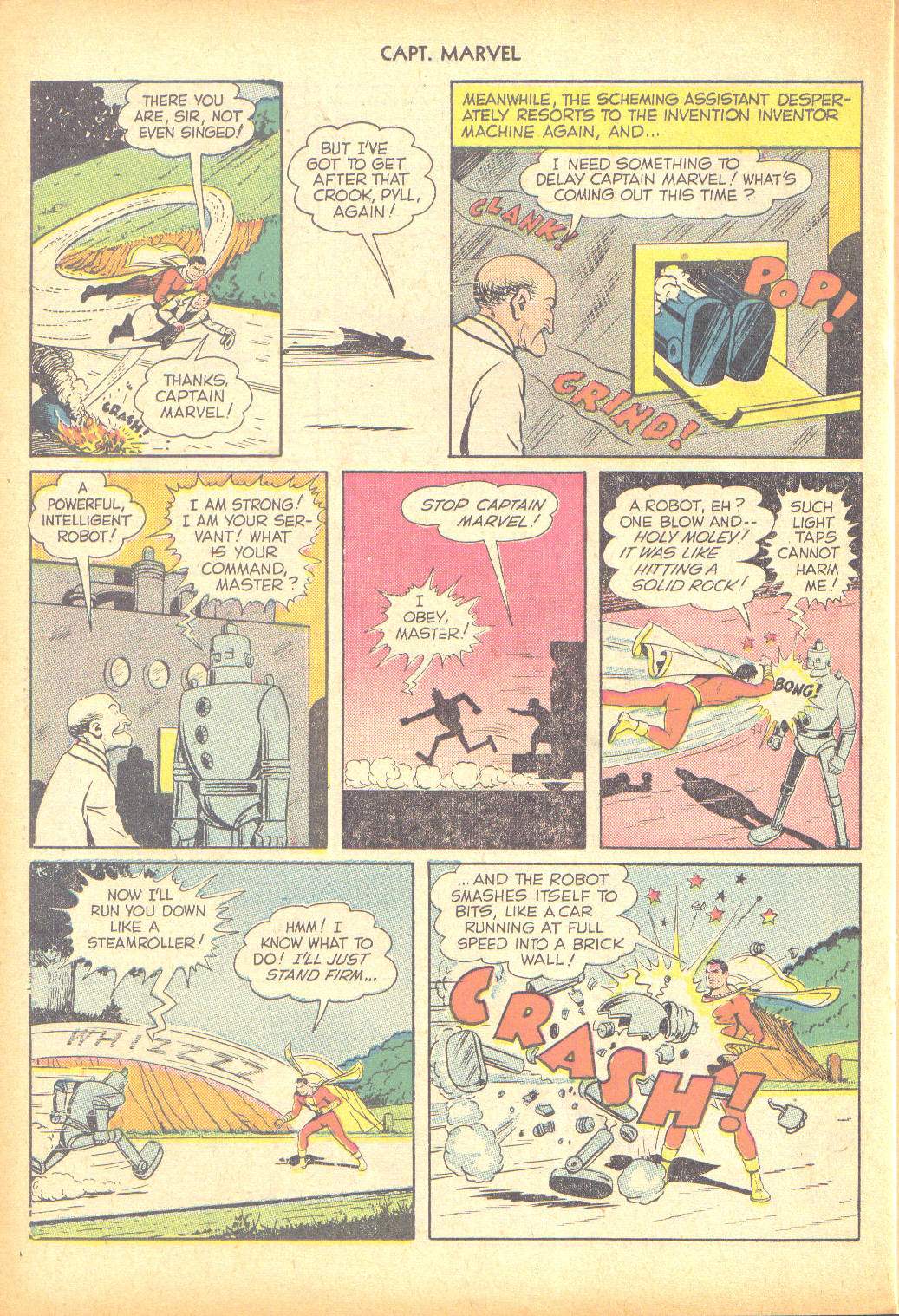 Read online Captain Marvel Adventures comic -  Issue #109 - 22