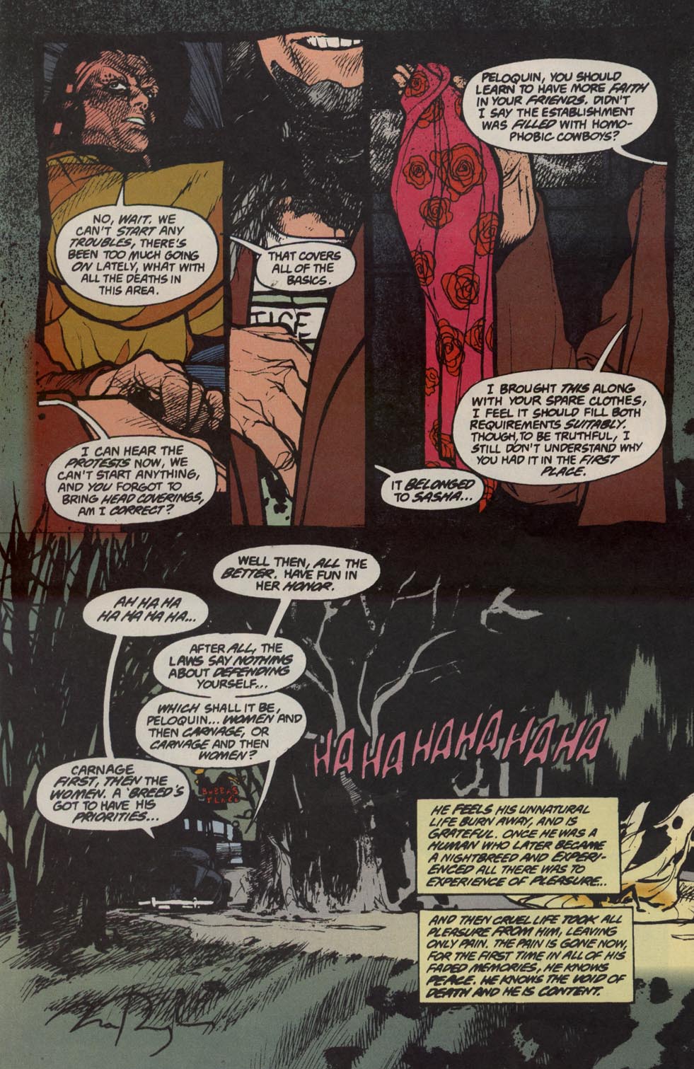 Read online Clive Barker's Night Breed (1990) comic -  Issue #23 - 27