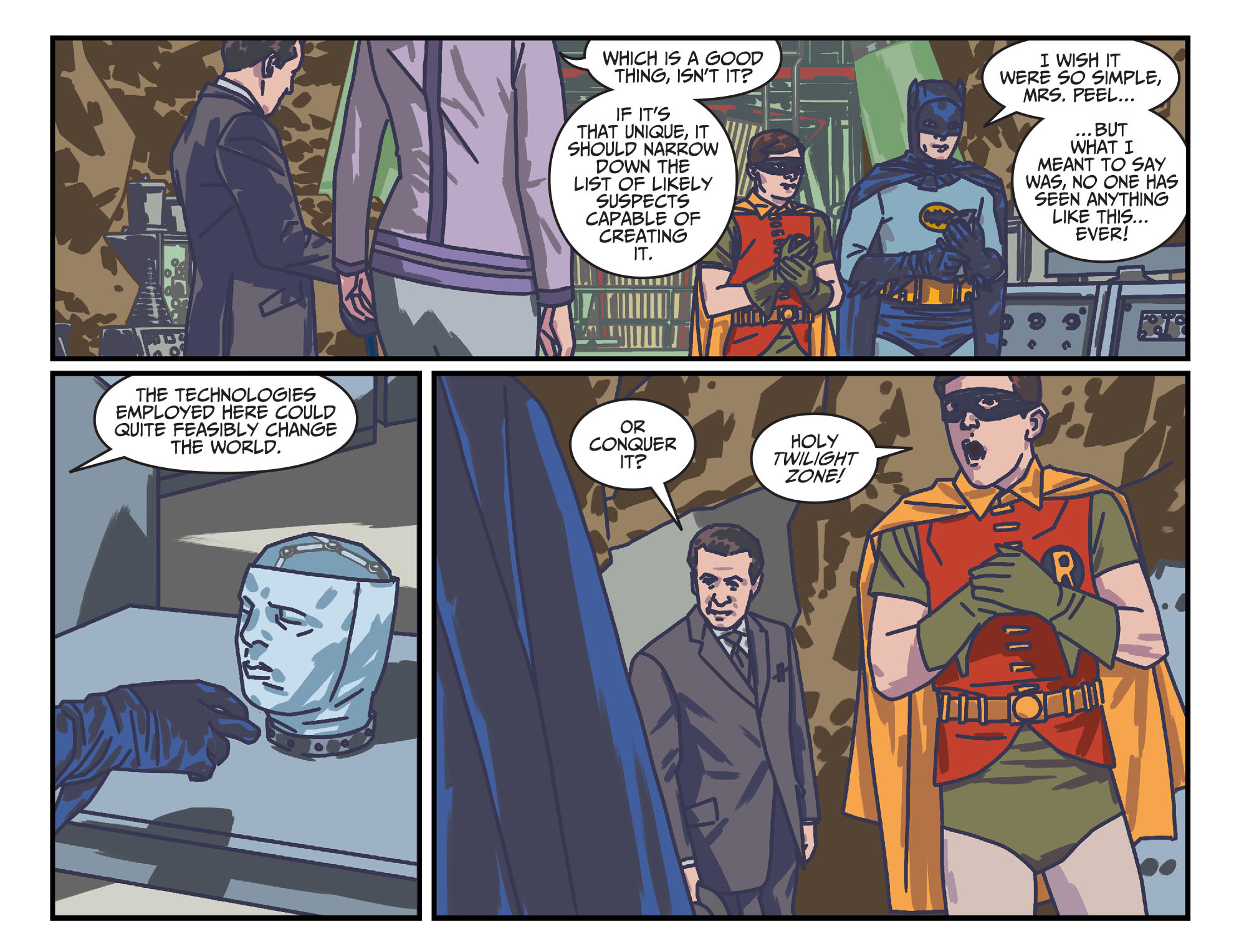 Read online Batman '66 Meets Steed and Mrs Peel comic -  Issue #5 - 5