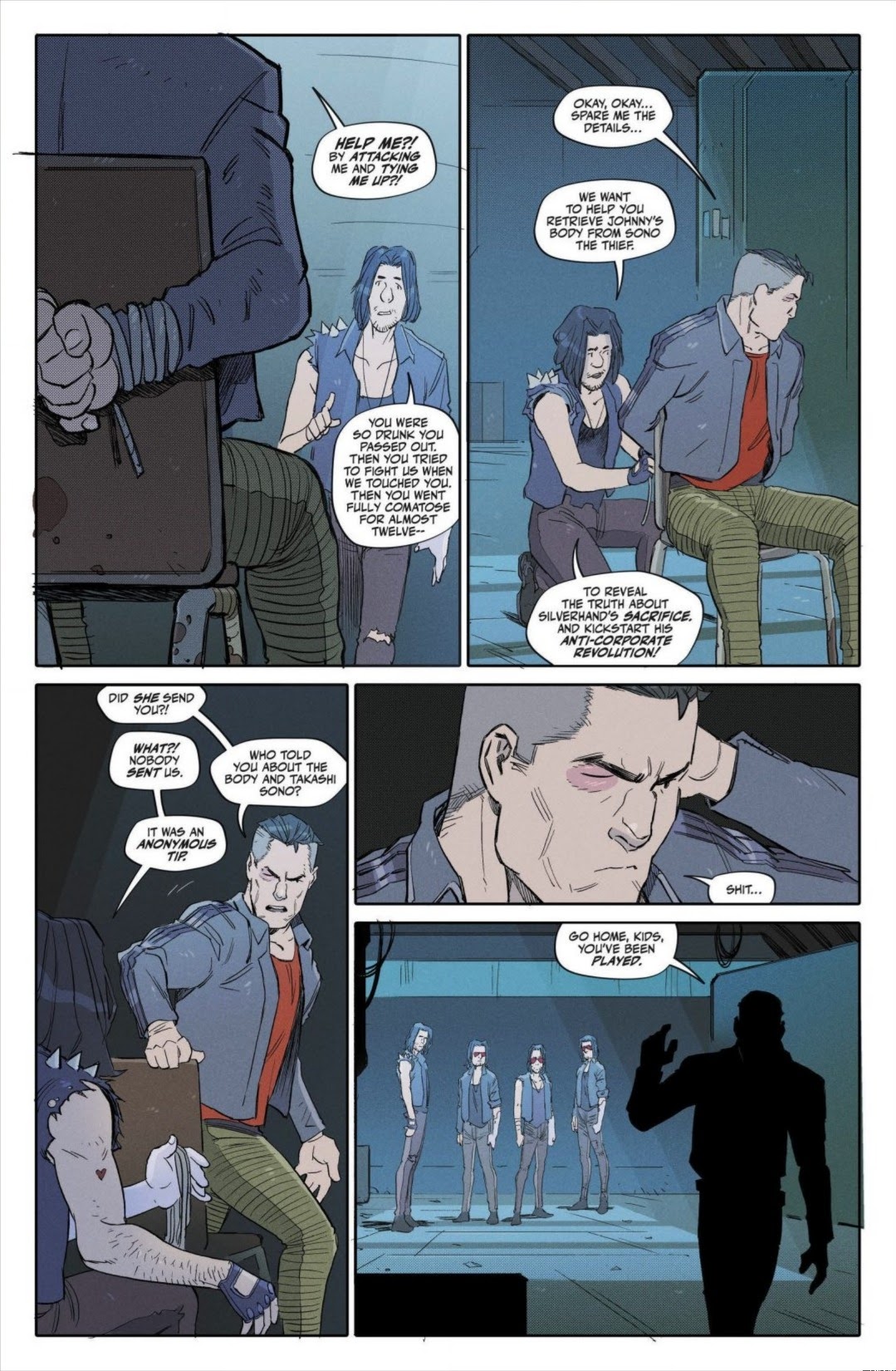 Read online Cyberpunk 2077: Where’s Johnny comic -  Issue #3 - 5