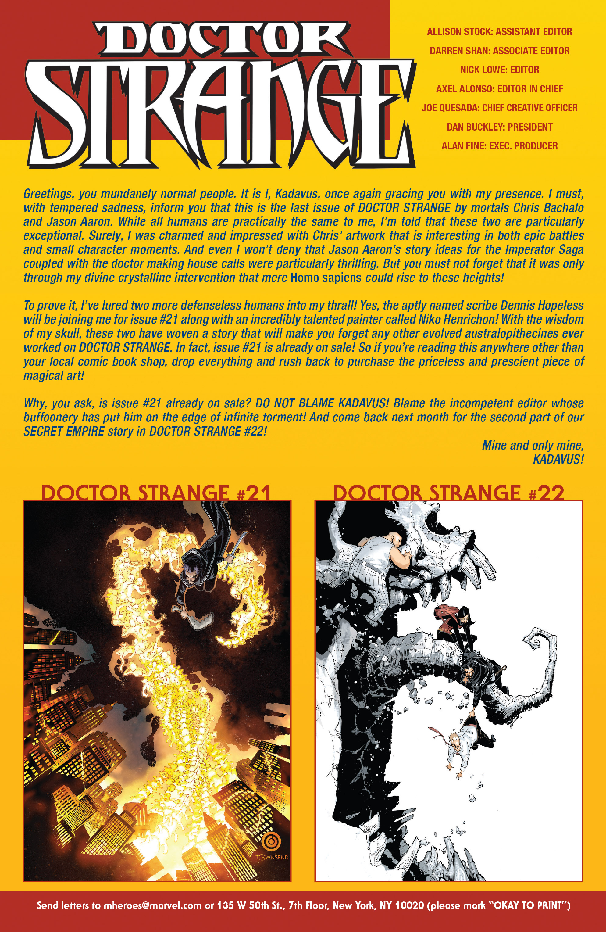 Read online Doctor Strange (2015) comic -  Issue #20 - 31