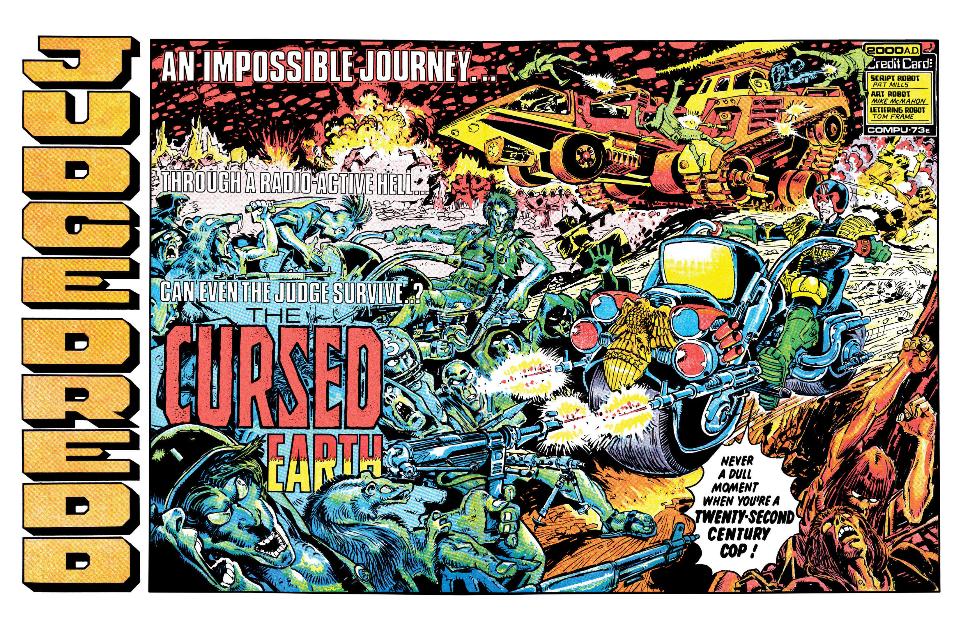 Read online Judge Dredd: The Cursed Earth Uncensored comic -  Issue # TPB - 6