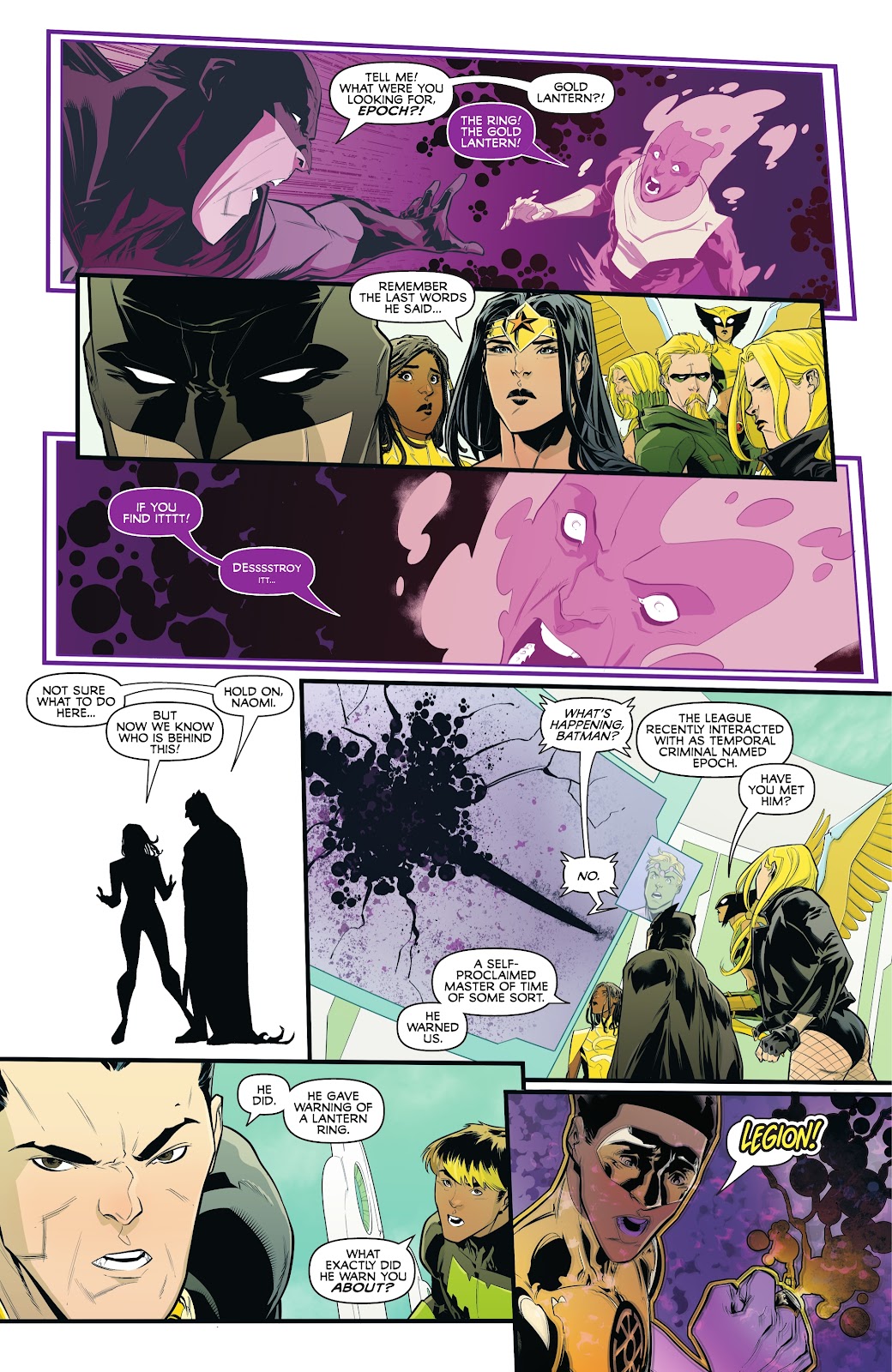 Justice League vs. The Legion of Super-Heroes issue 3 - Page 8