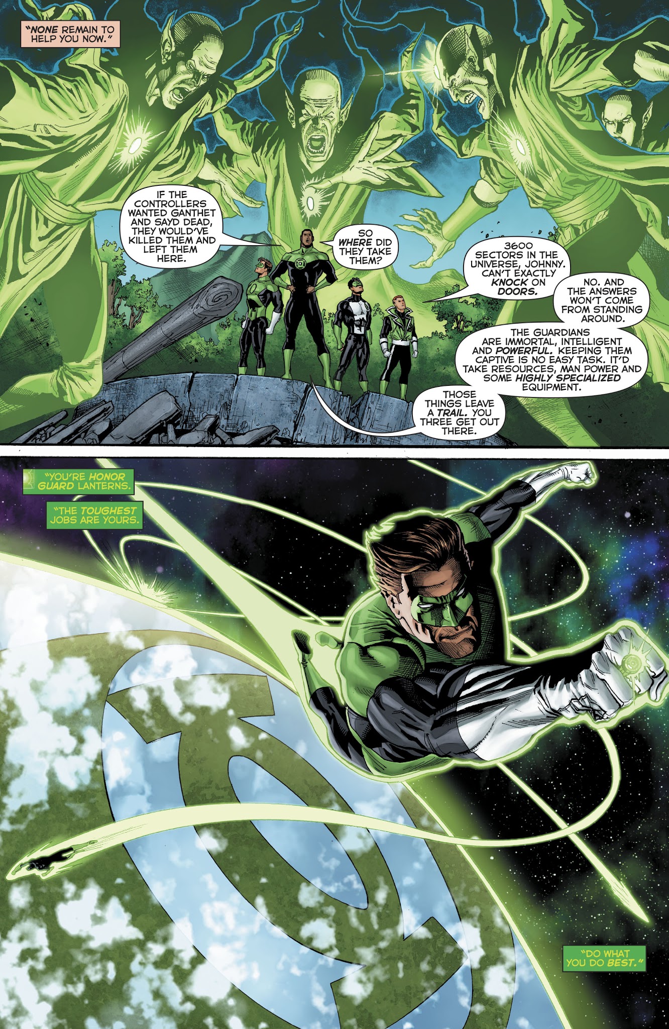 Read online Hal Jordan And The Green Lantern Corps comic -  Issue #34 - 9