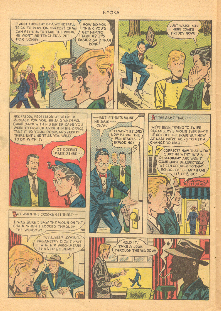 Read online Nyoka the Jungle Girl (1945) comic -  Issue #42 - 42