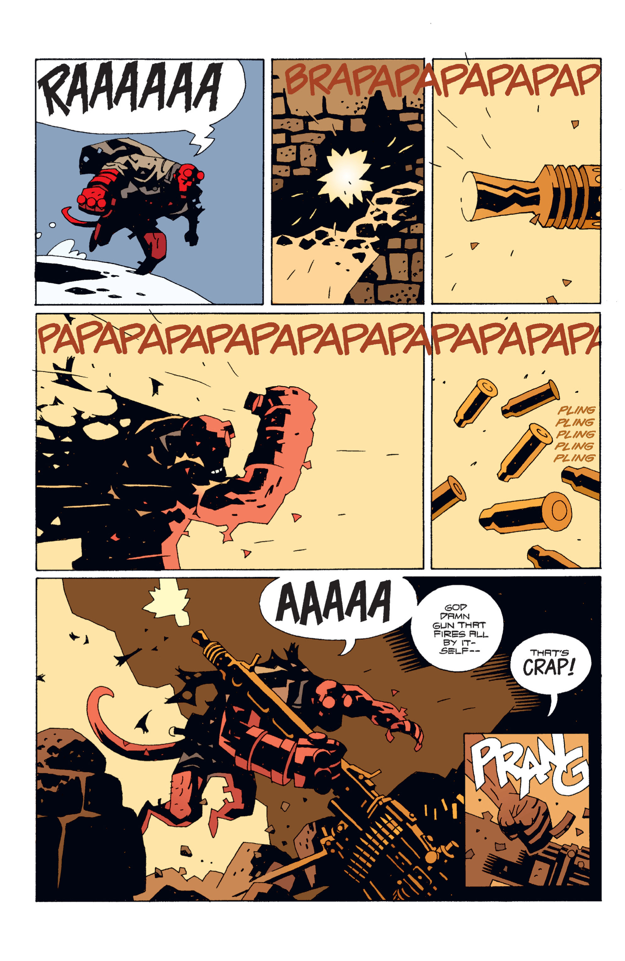 Read online Hellboy comic -  Issue #5 - 35