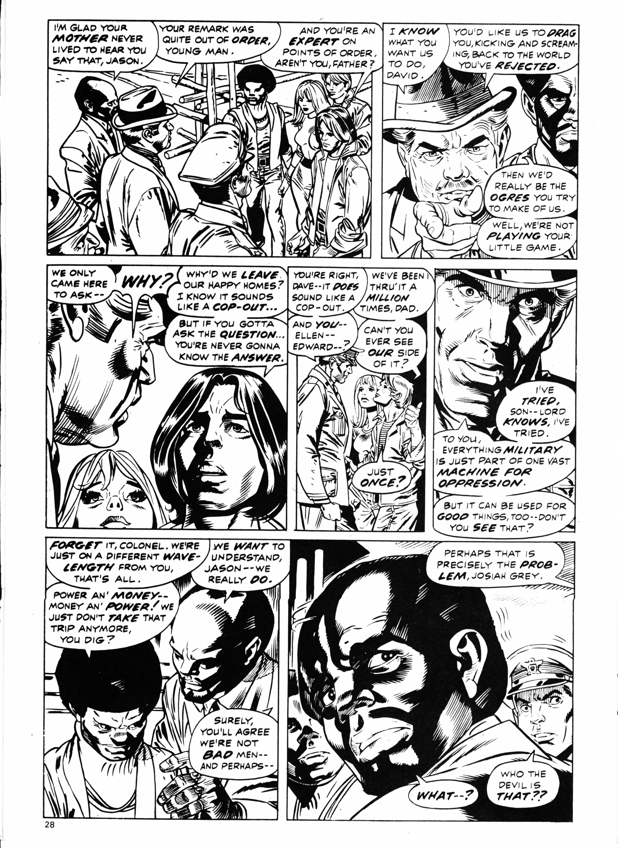 Read online Planet of the Apes (1974) comic -  Issue #32 - 28