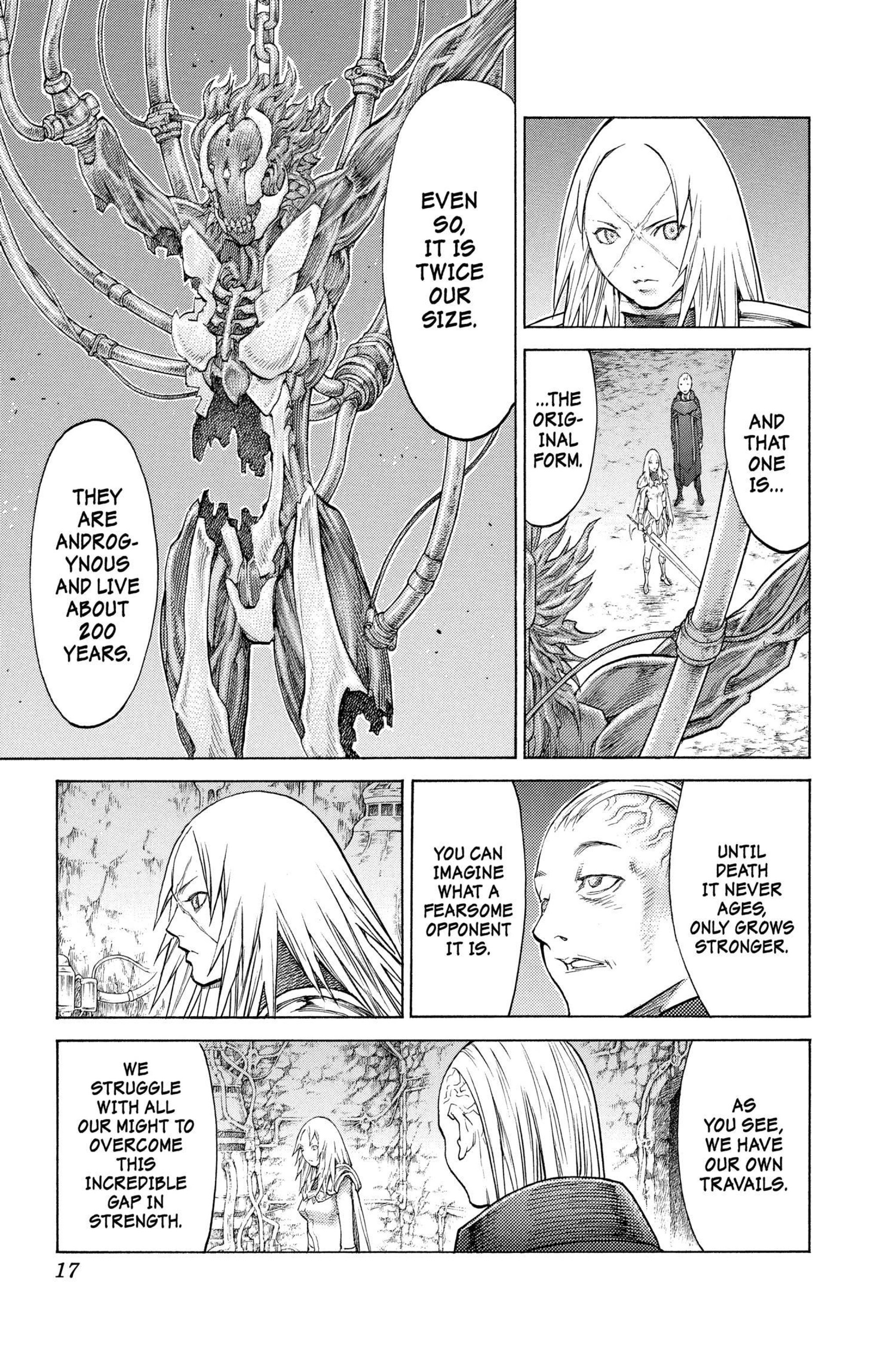 Read online Claymore comic -  Issue #23 - 15