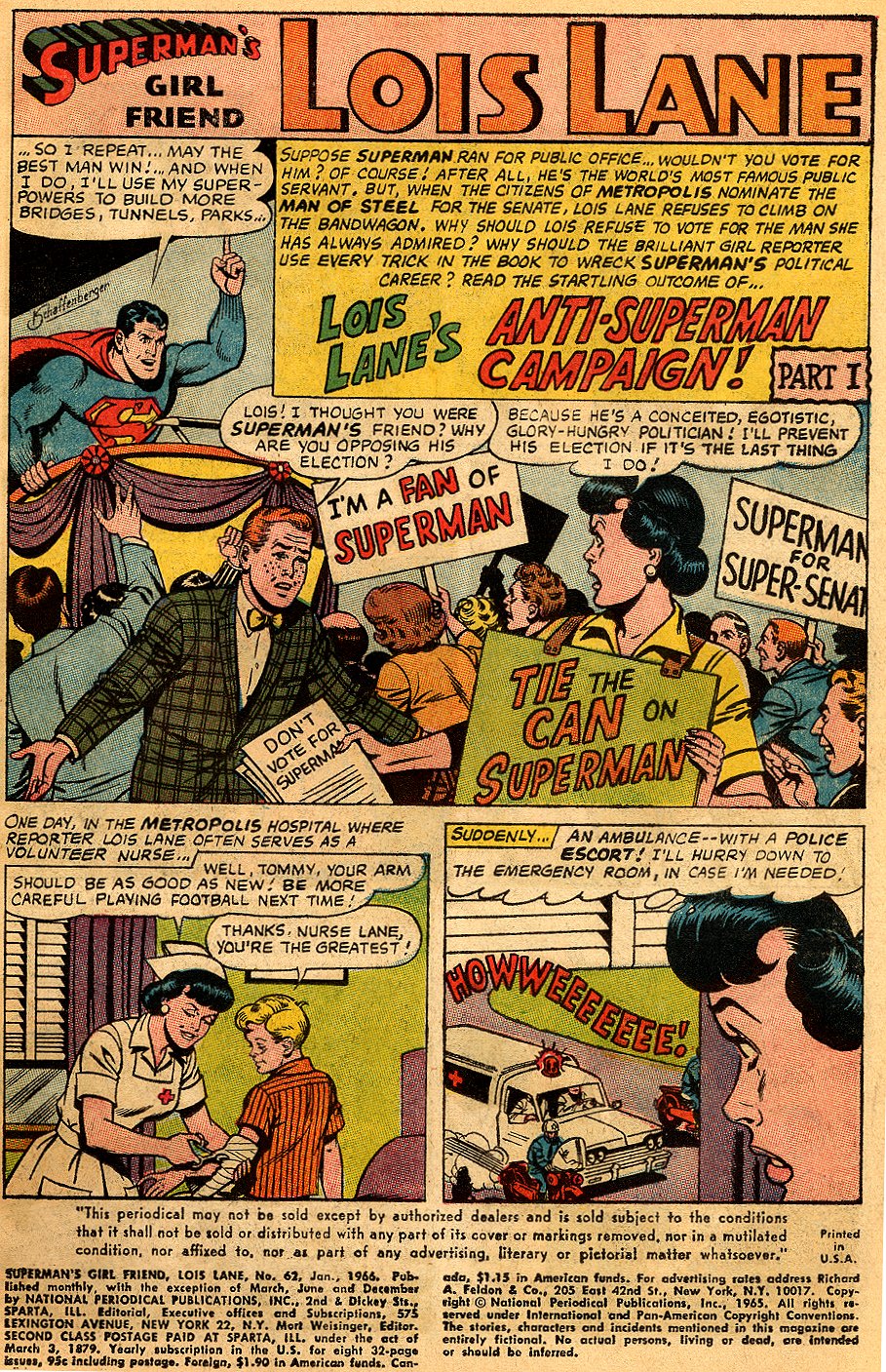 Read online Superman's Girl Friend, Lois Lane comic -  Issue #62 - 3