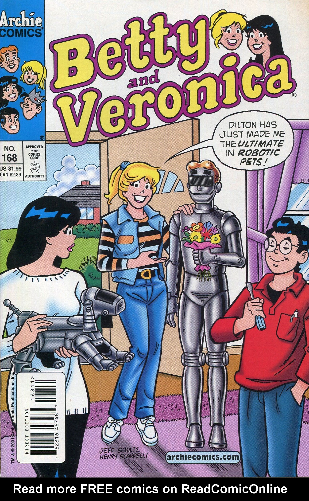 Read online Betty and Veronica (1987) comic -  Issue #168 - 1
