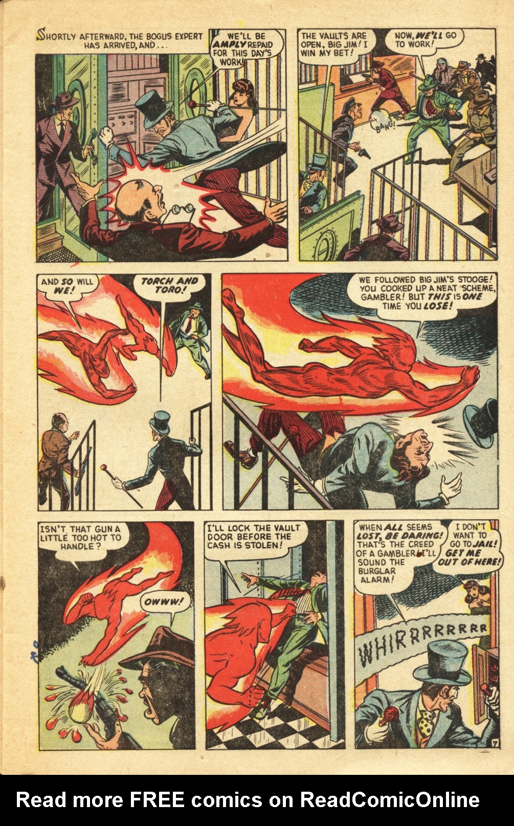 Read online The Human Torch (1940) comic -  Issue #31 - 9