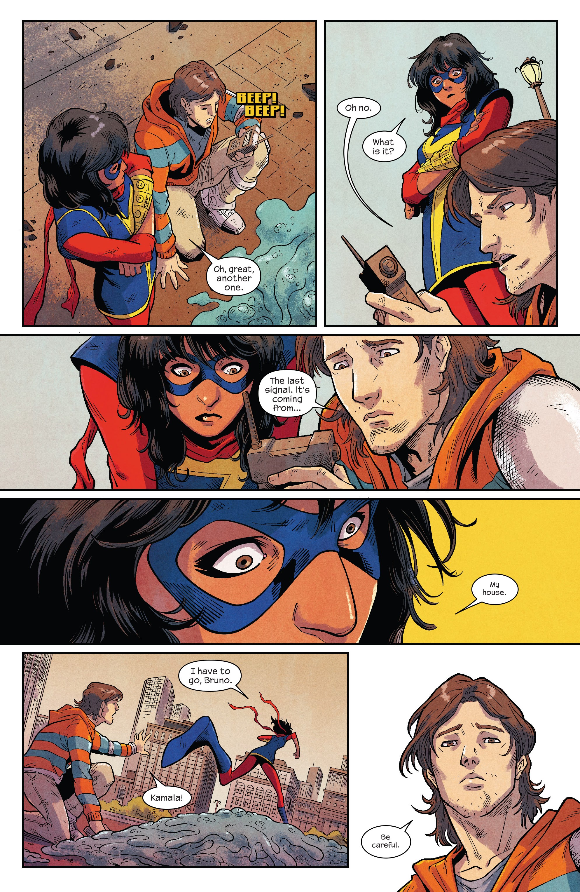 Read online Magnificent Ms. Marvel comic -  Issue # _Director 's Cut - 19