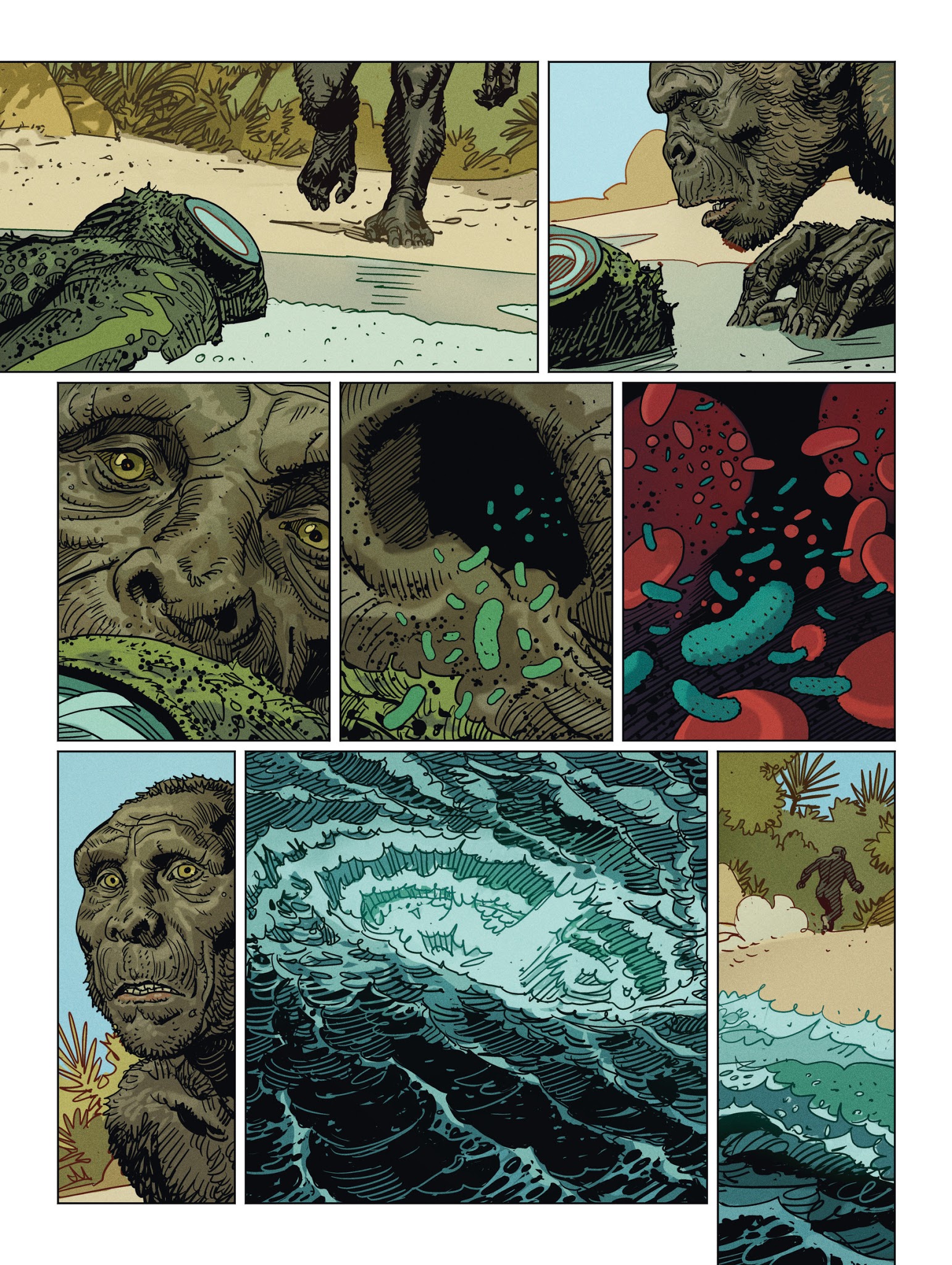 Read online Exo comic -  Issue #3 - 34