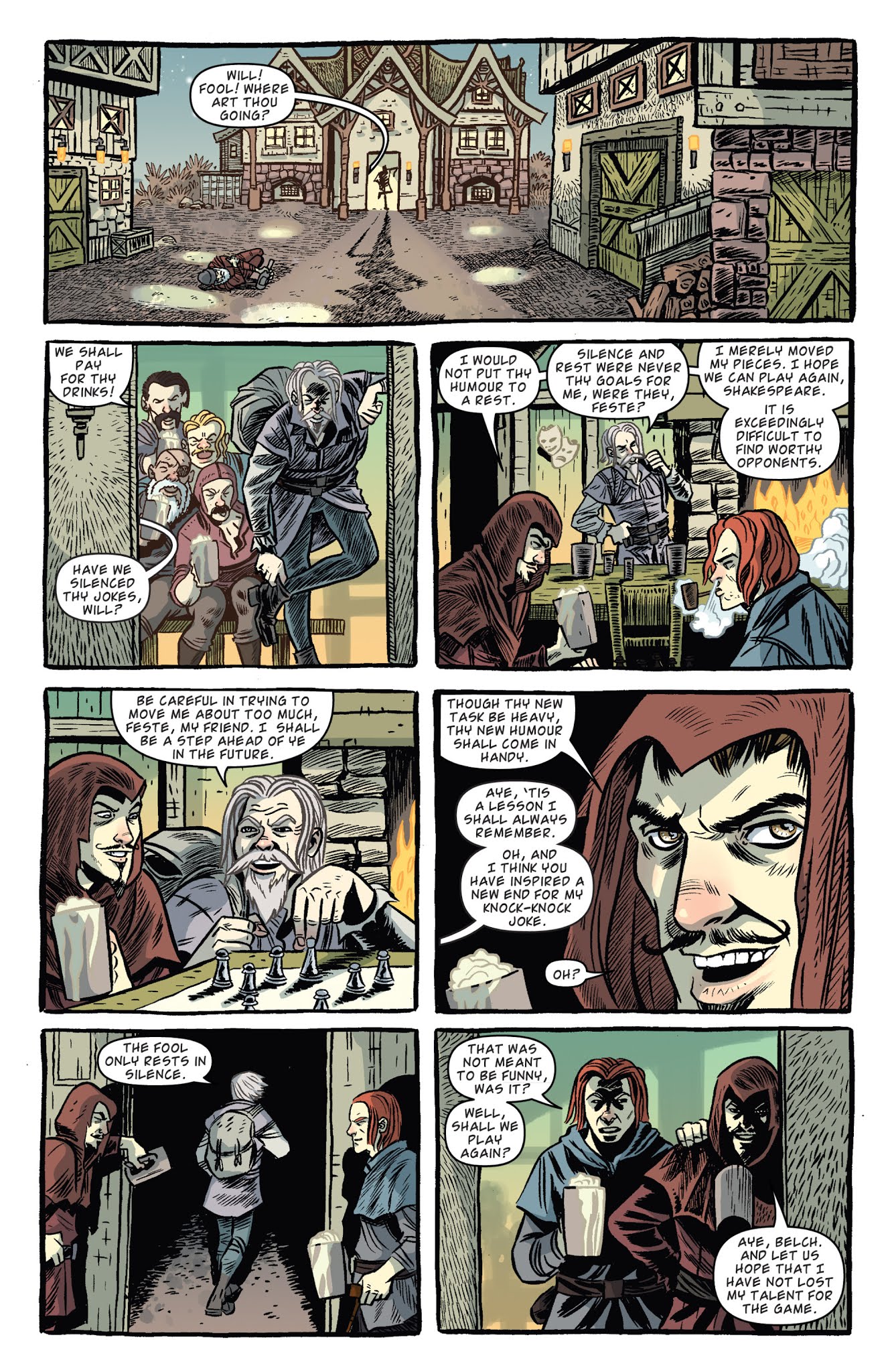 Read online Kill Shakespeare: The Tide of Blood comic -  Issue # TPB - 75