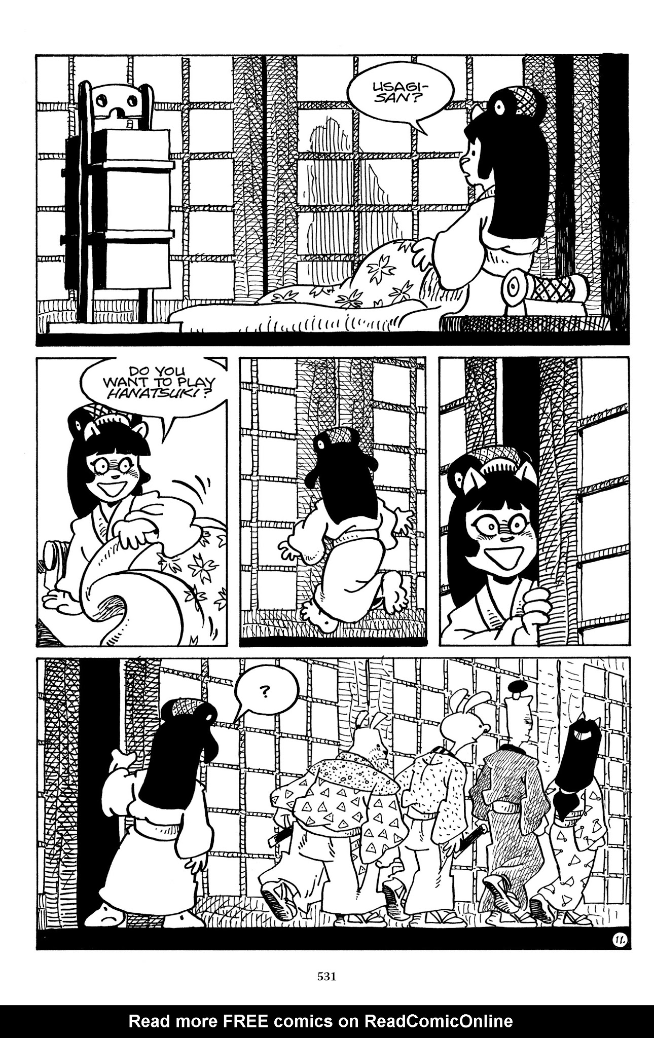 Read online The Usagi Yojimbo Saga comic -  Issue # TPB 5 - 525