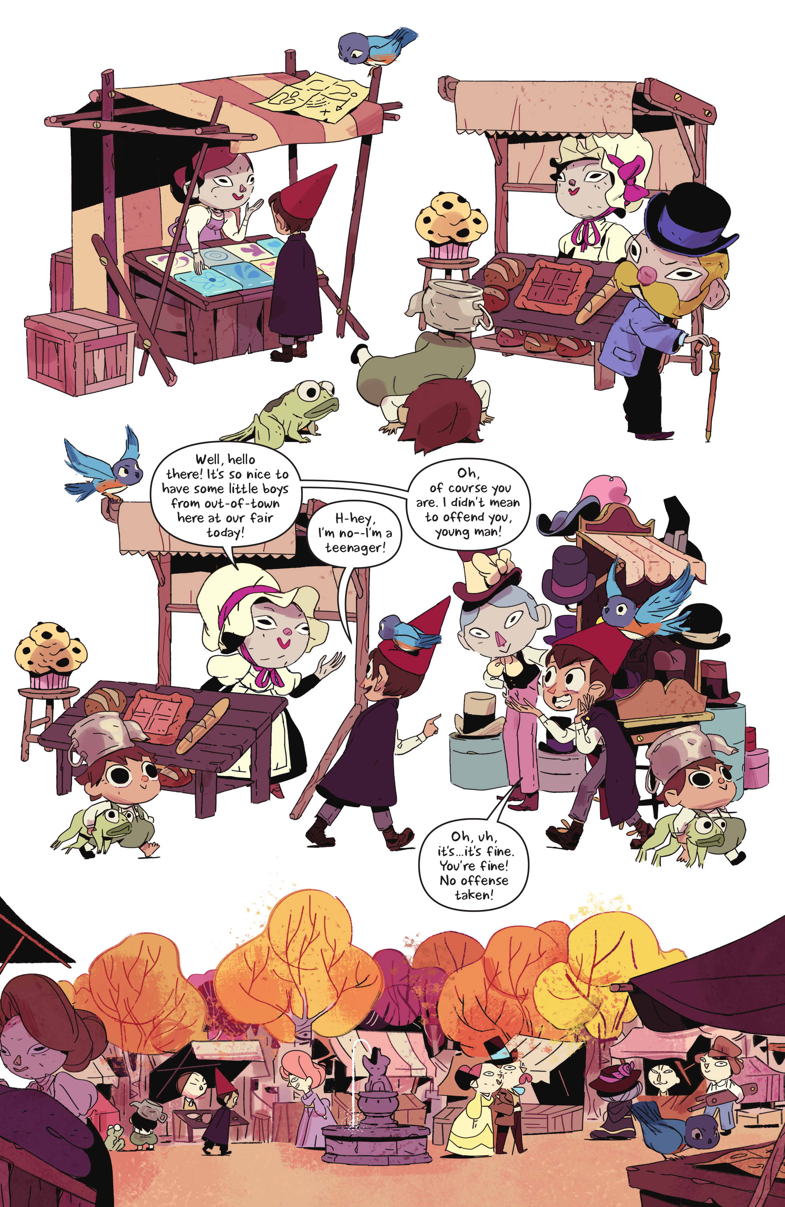 Read online Over the Garden Wall: Hollow Town comic -  Issue # TPB - 17