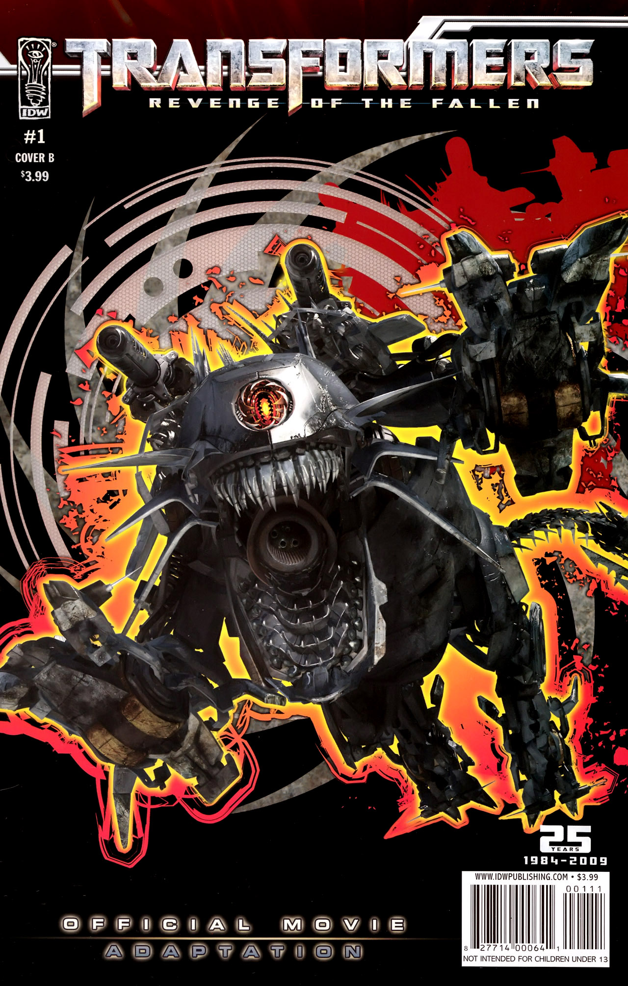 Read online Transformers: Revenge of the Fallen — Official Movie Adaptation comic -  Issue #1 - 2