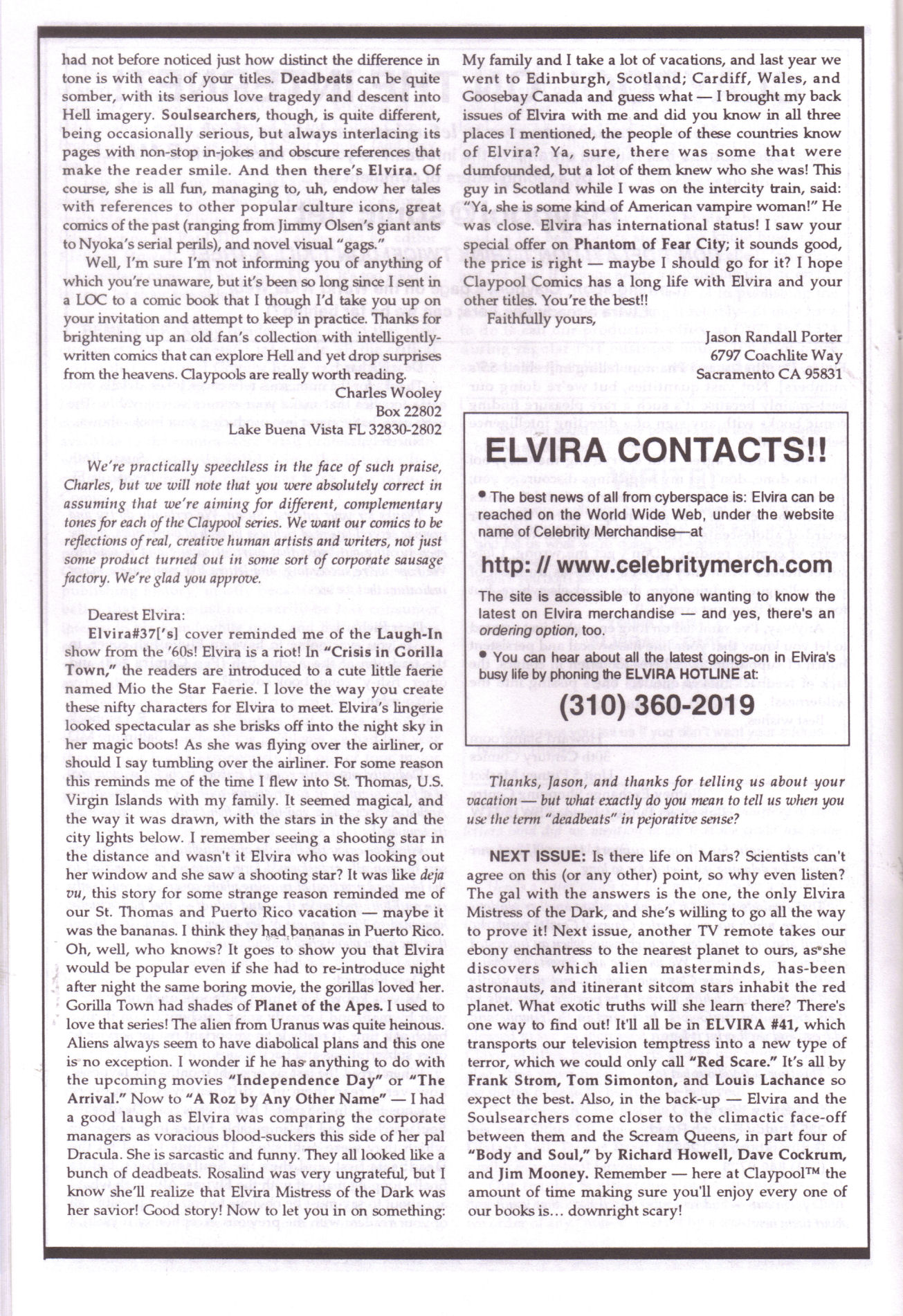 Read online Elvira, Mistress of the Dark comic -  Issue #40 - 21