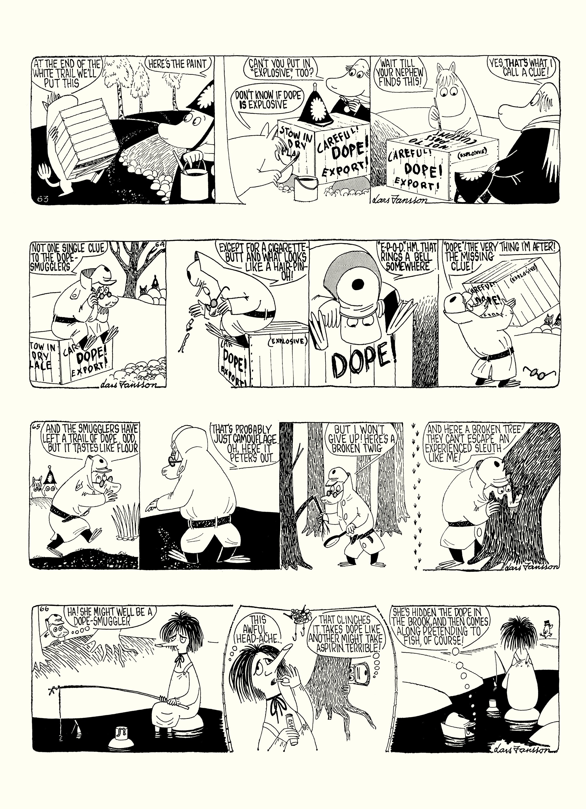 Read online Moomin: The Complete Lars Jansson Comic Strip comic -  Issue # TPB 8 - 87
