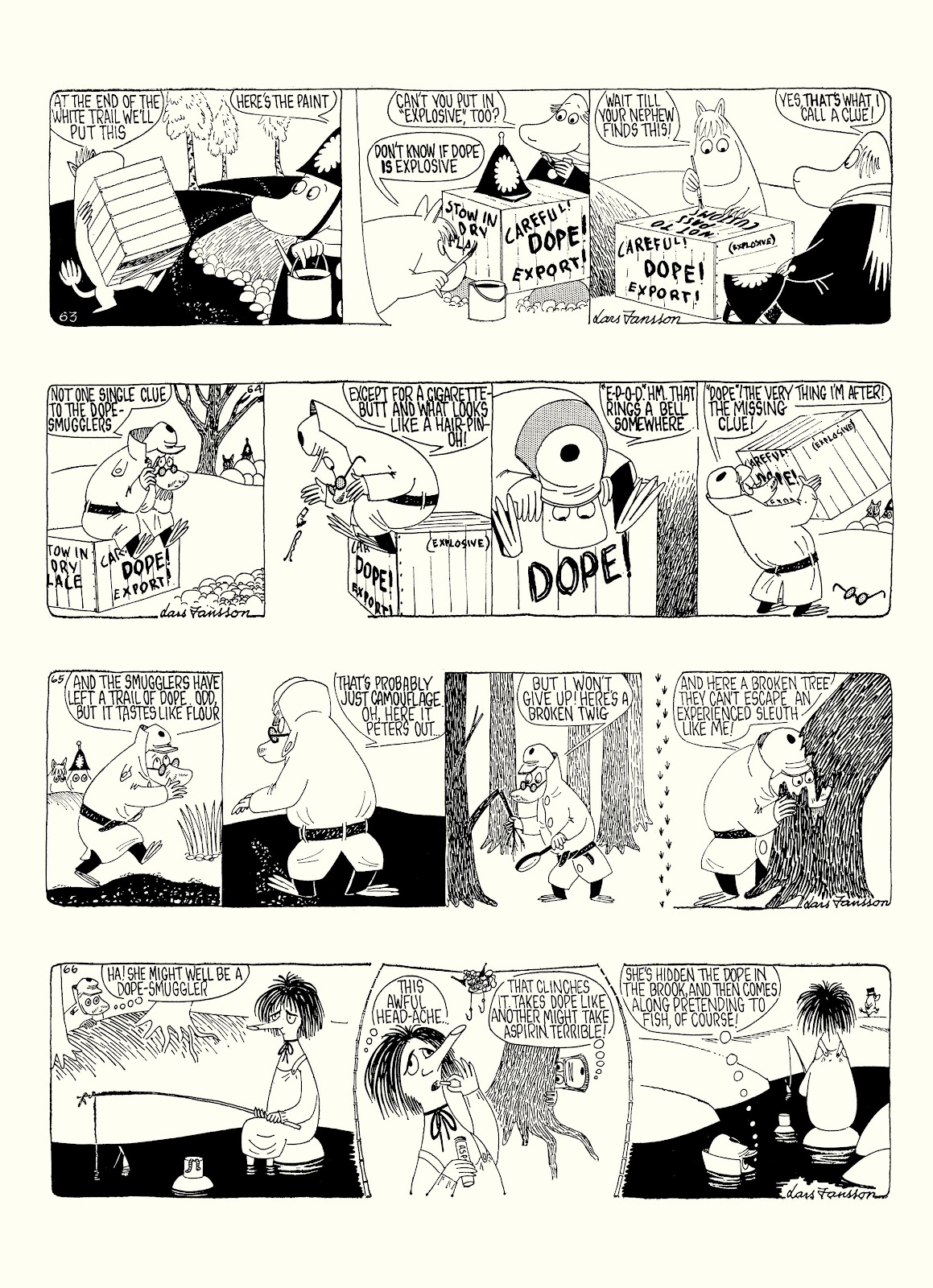 Moomin: The Complete Lars Jansson Comic Strip issue TPB 8 - Page 87