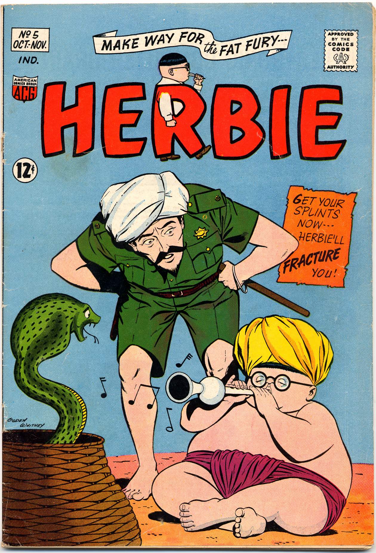 Read online Herbie comic -  Issue #5 - 1