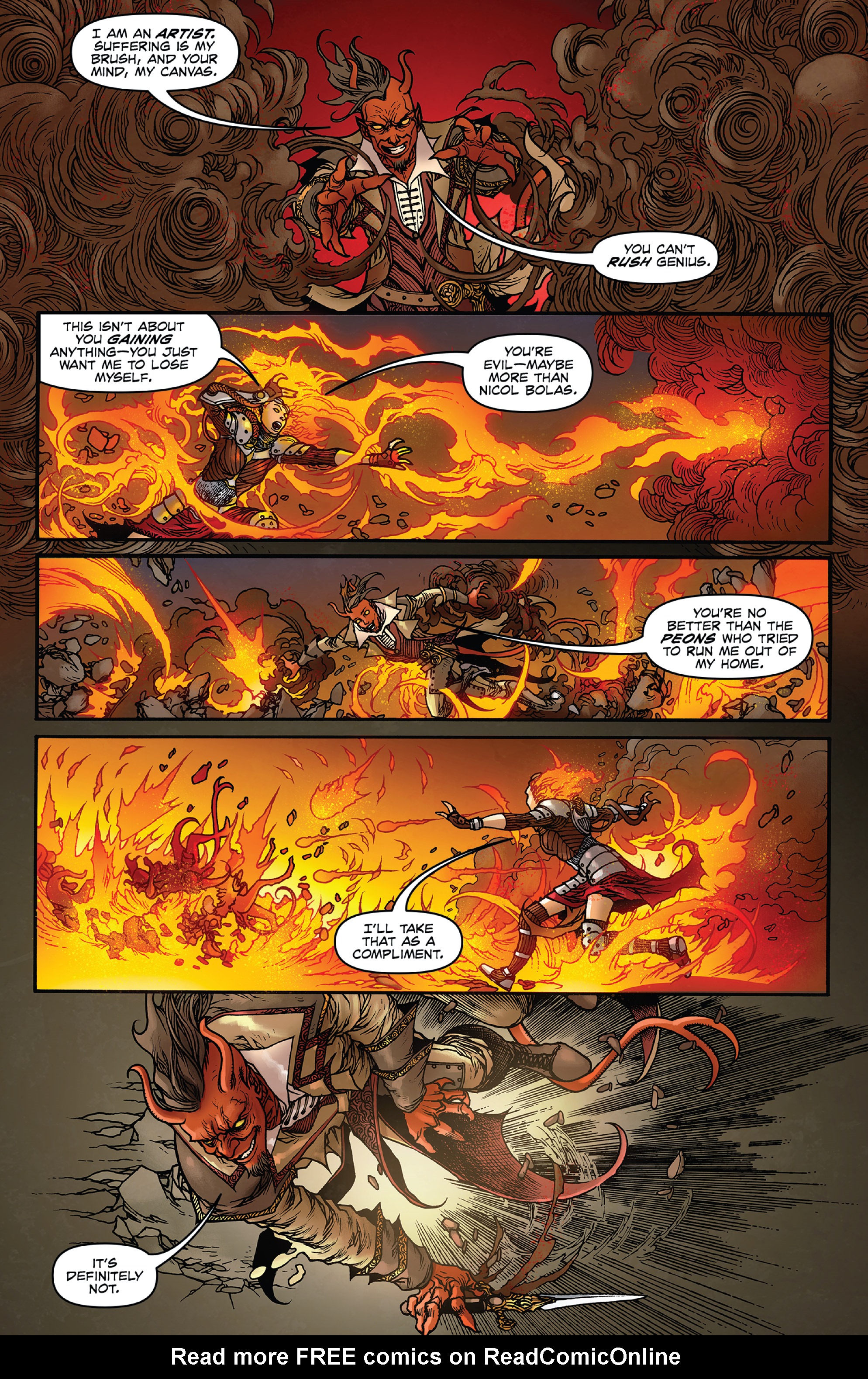 Read online Magic: The Gathering: Chandra comic -  Issue #4 - 14
