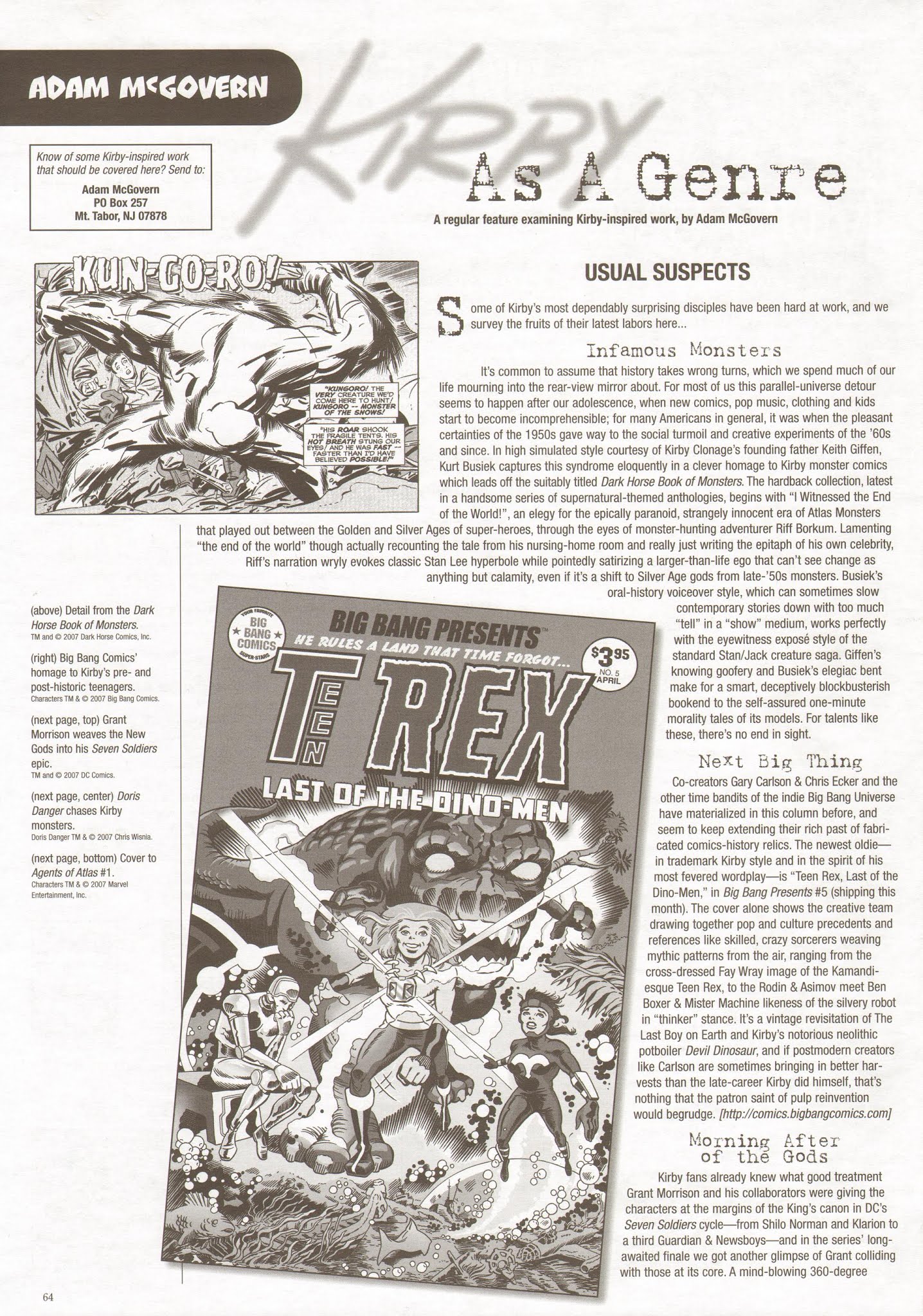 Read online The Jack Kirby Collector comic -  Issue #48 - 64