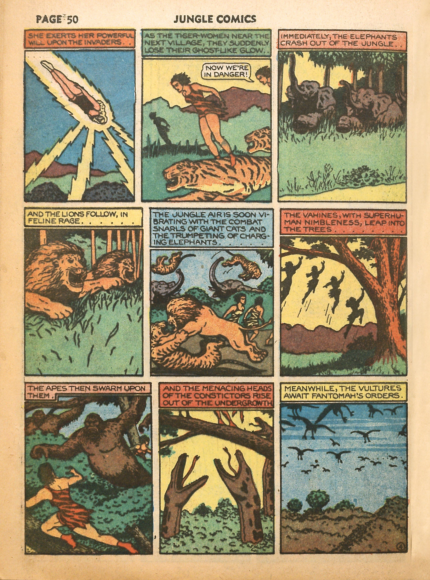 Read online Jungle Comics comic -  Issue #13 - 52