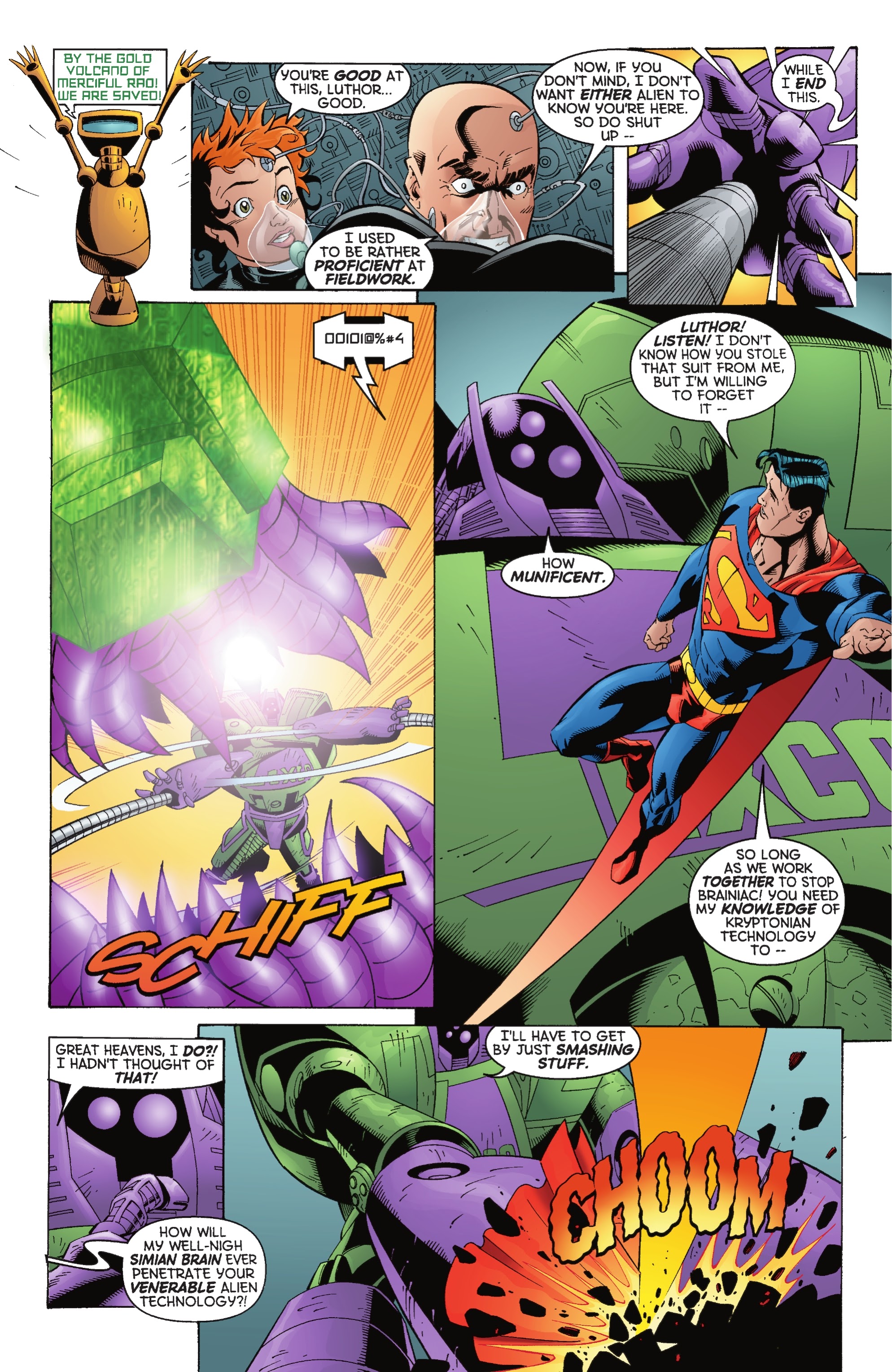 Read online Superman vs. Brainiac comic -  Issue # TPB (Part 2) - 76