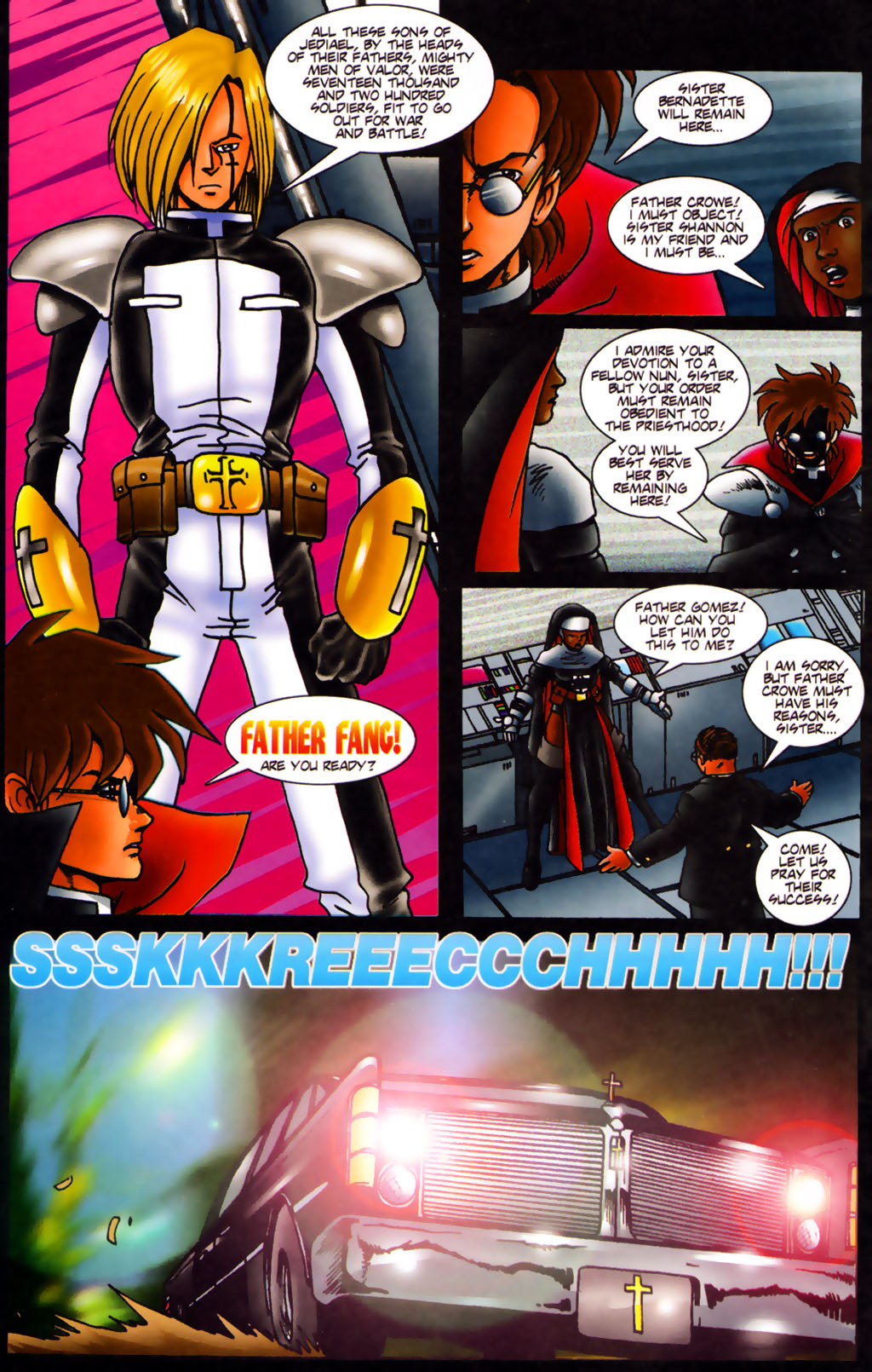 Read online Warrior Nun Areala: Scorpio Rose comic -  Issue #3 - 12