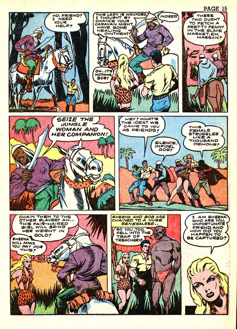 Read online Sheena, Queen of the Jungle (1942) comic -  Issue #3 - 18